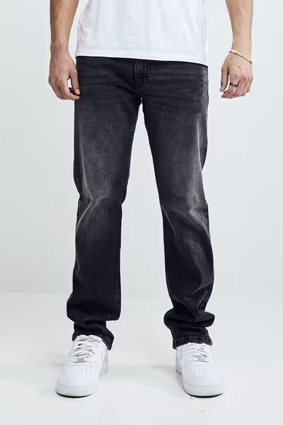 CLEAN STRAIGHT FIT - BLACK