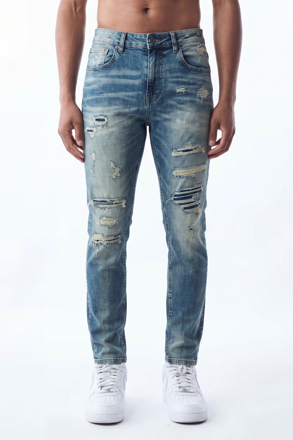 SLIM STRAIGHT JEAN - TINT