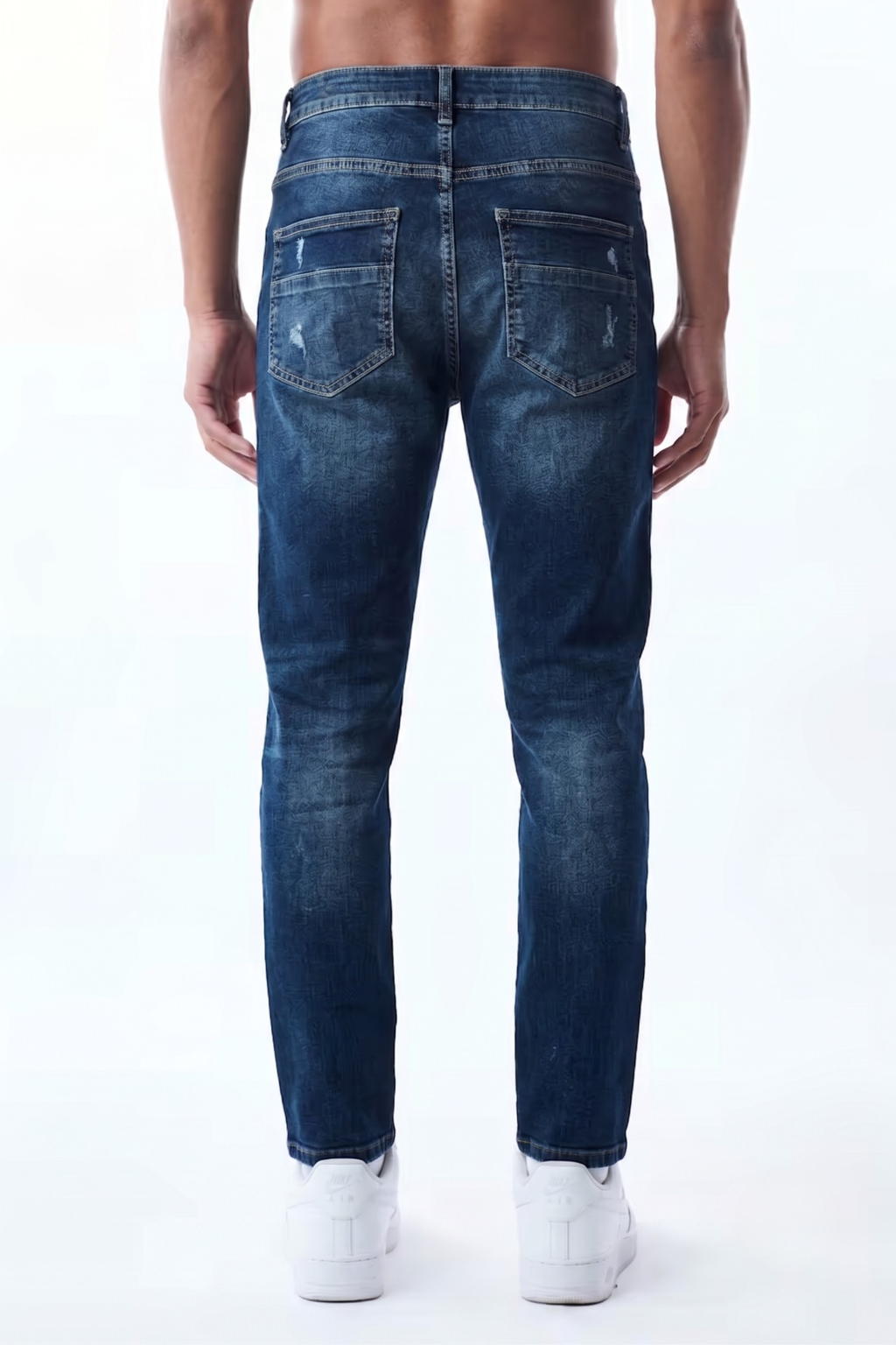 SLIM STRAIGHT JEAN - DARK INDIGO