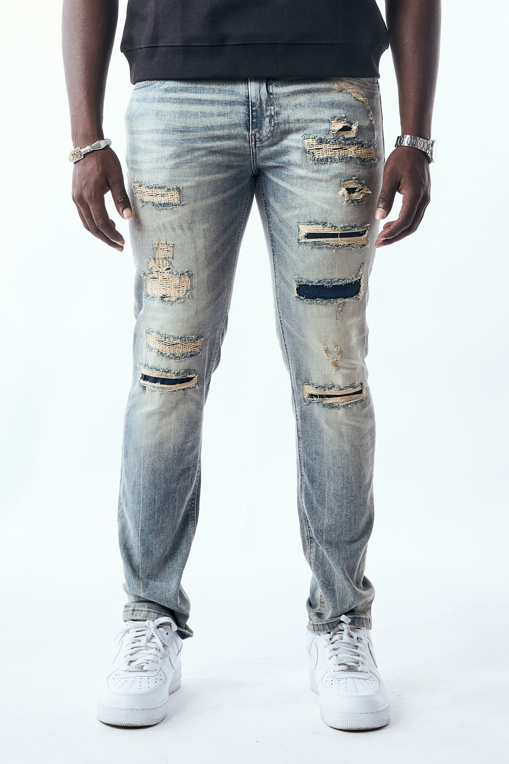 STACKED FIT - VINTAGE BLUE