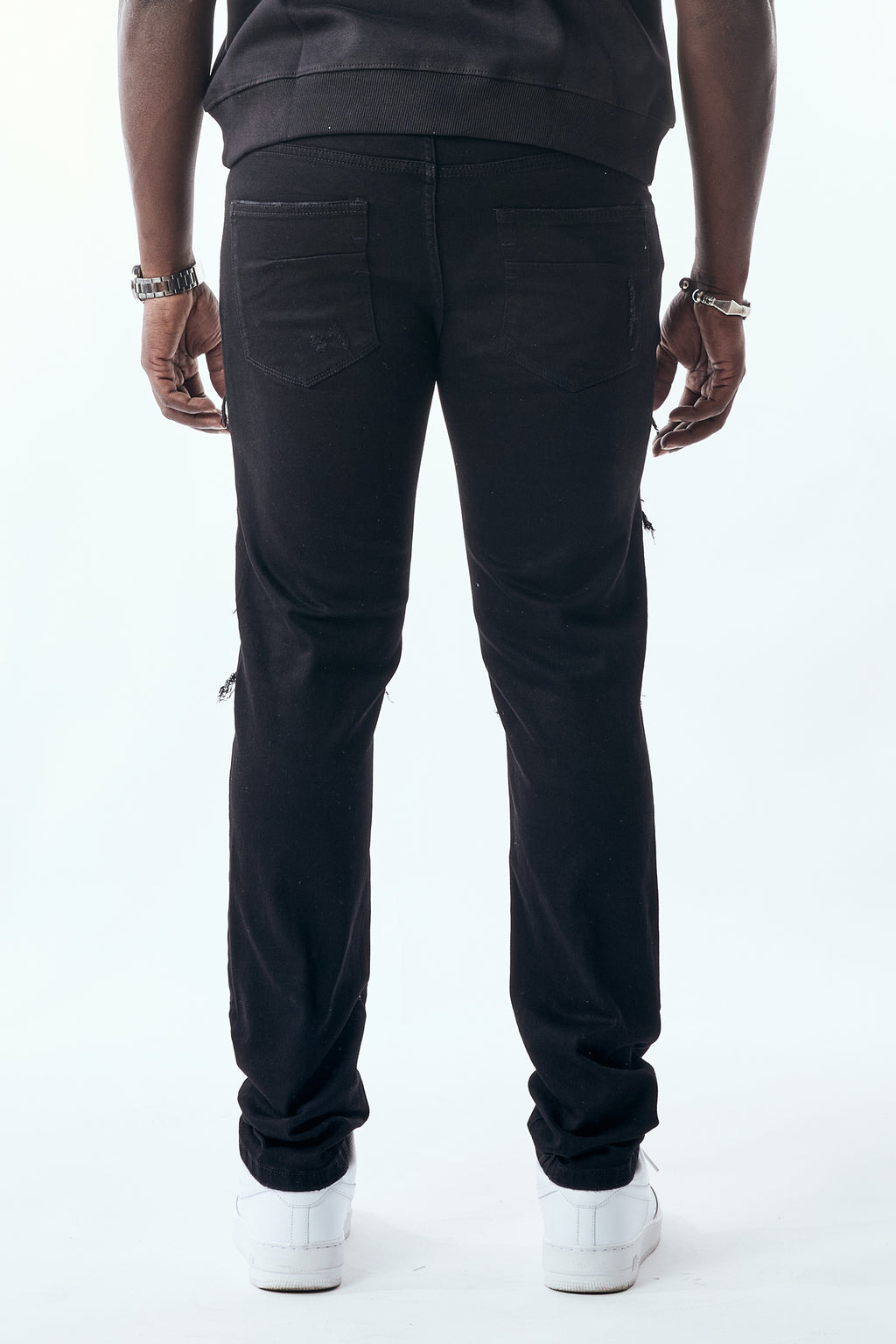 STACKED FIT - JET BLACK