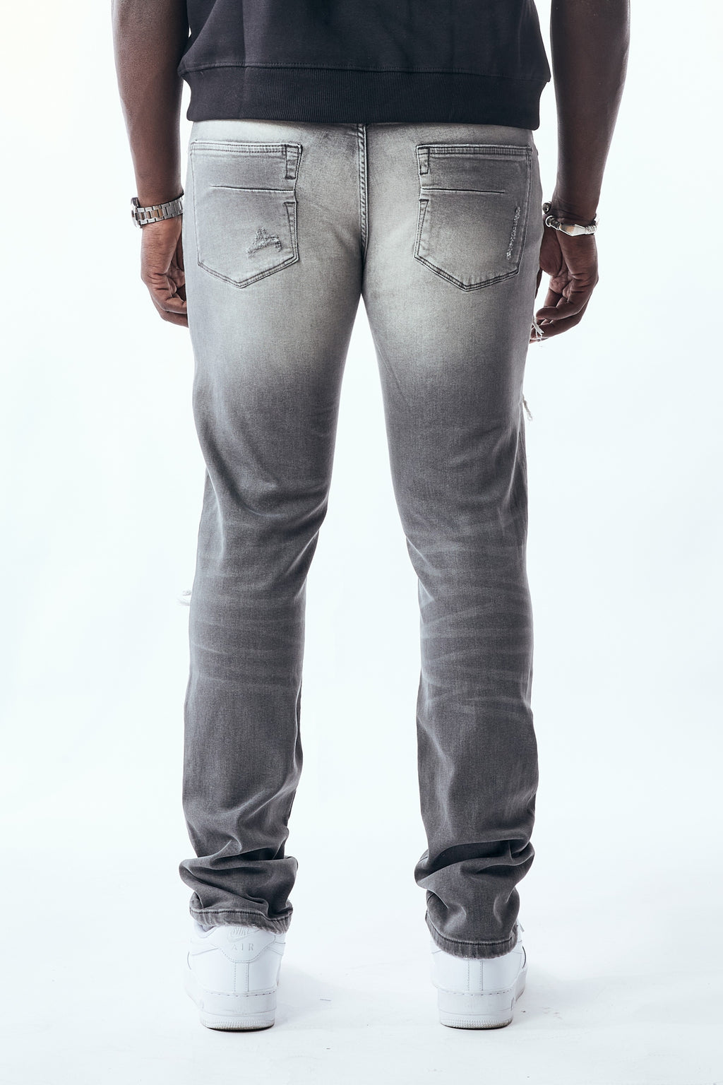 STACKED FIT - LIGHT GREY
