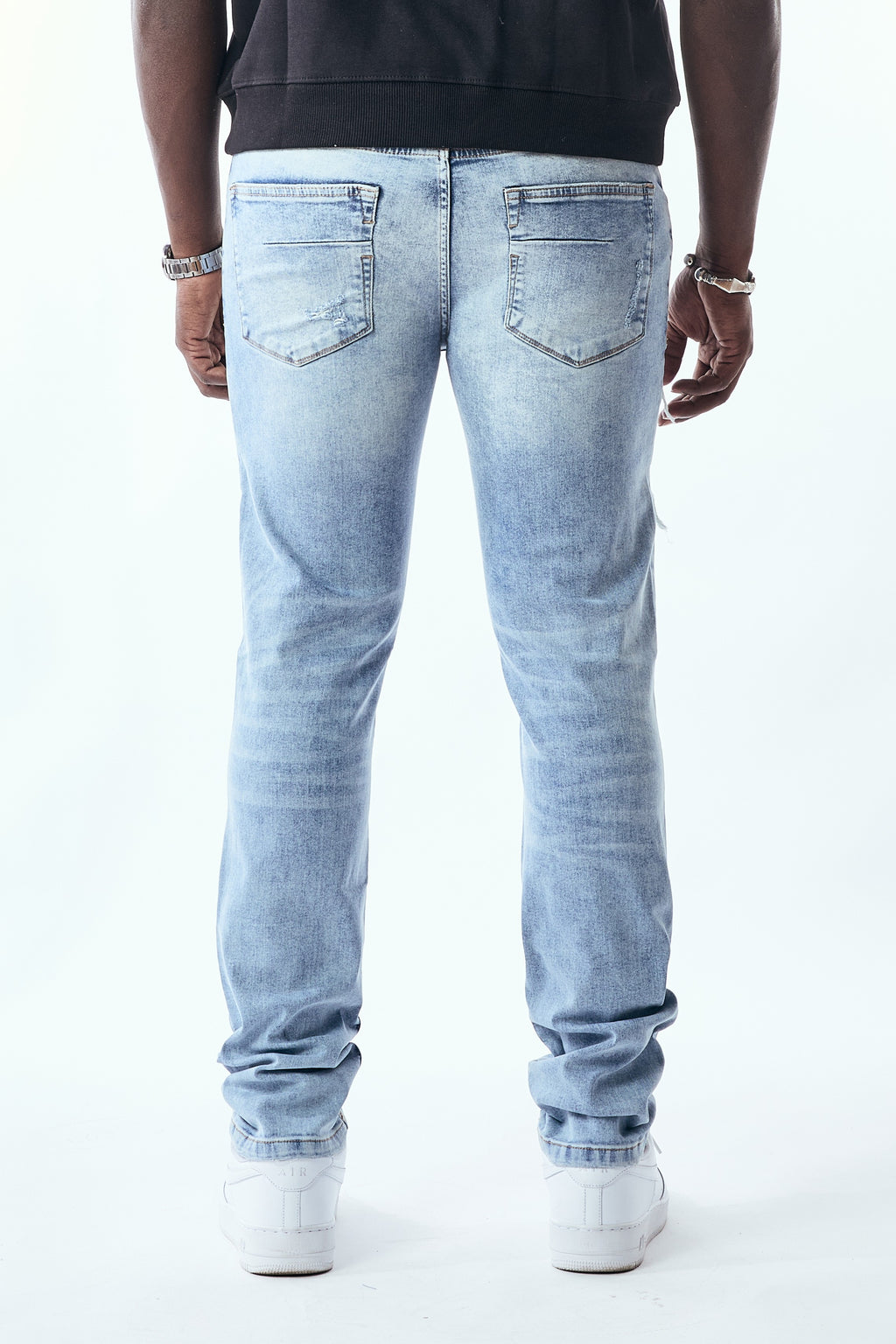 STACKED FIT - SKY BLUE