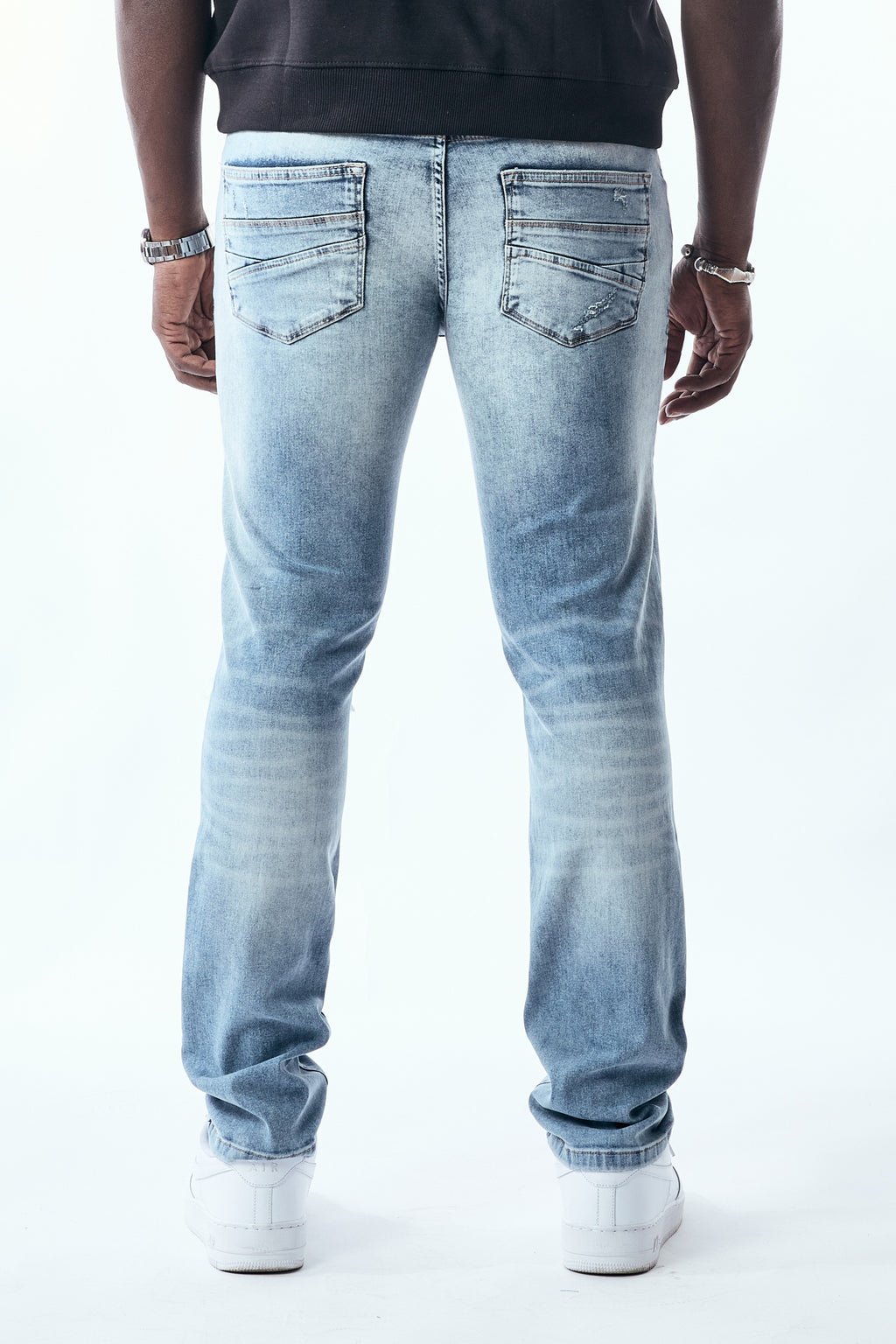 STACKED FIT - LIGHT BLUE