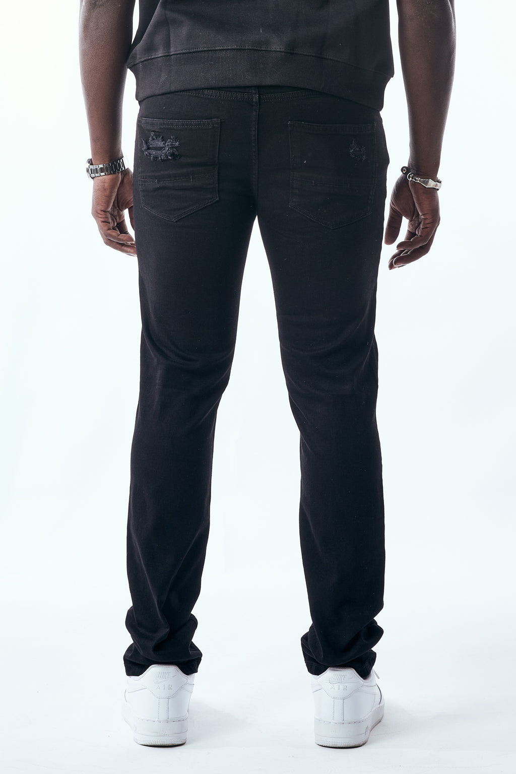 STACKED FIT - JET BLACK