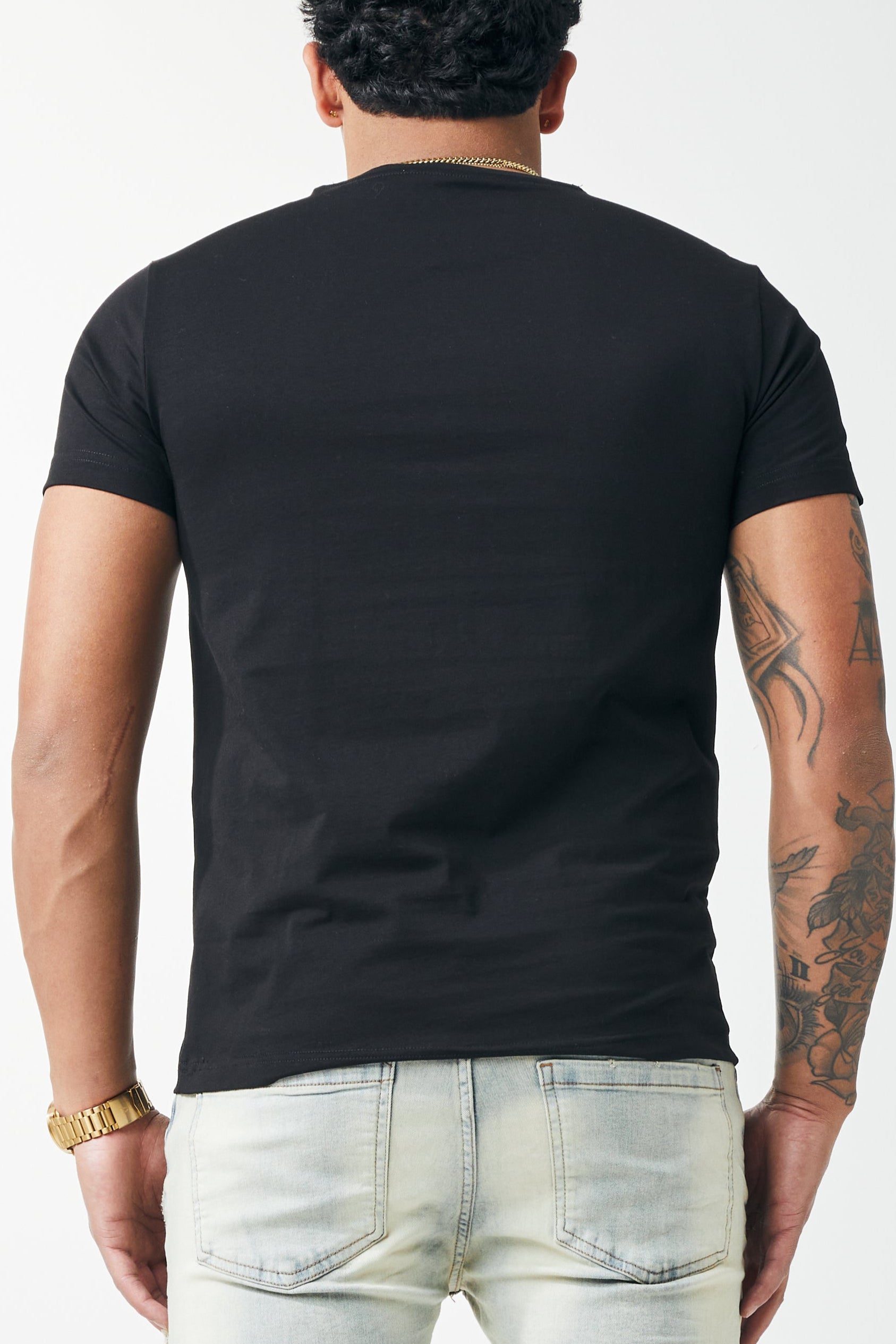 SNAKE RHIENSTONE - BLACK