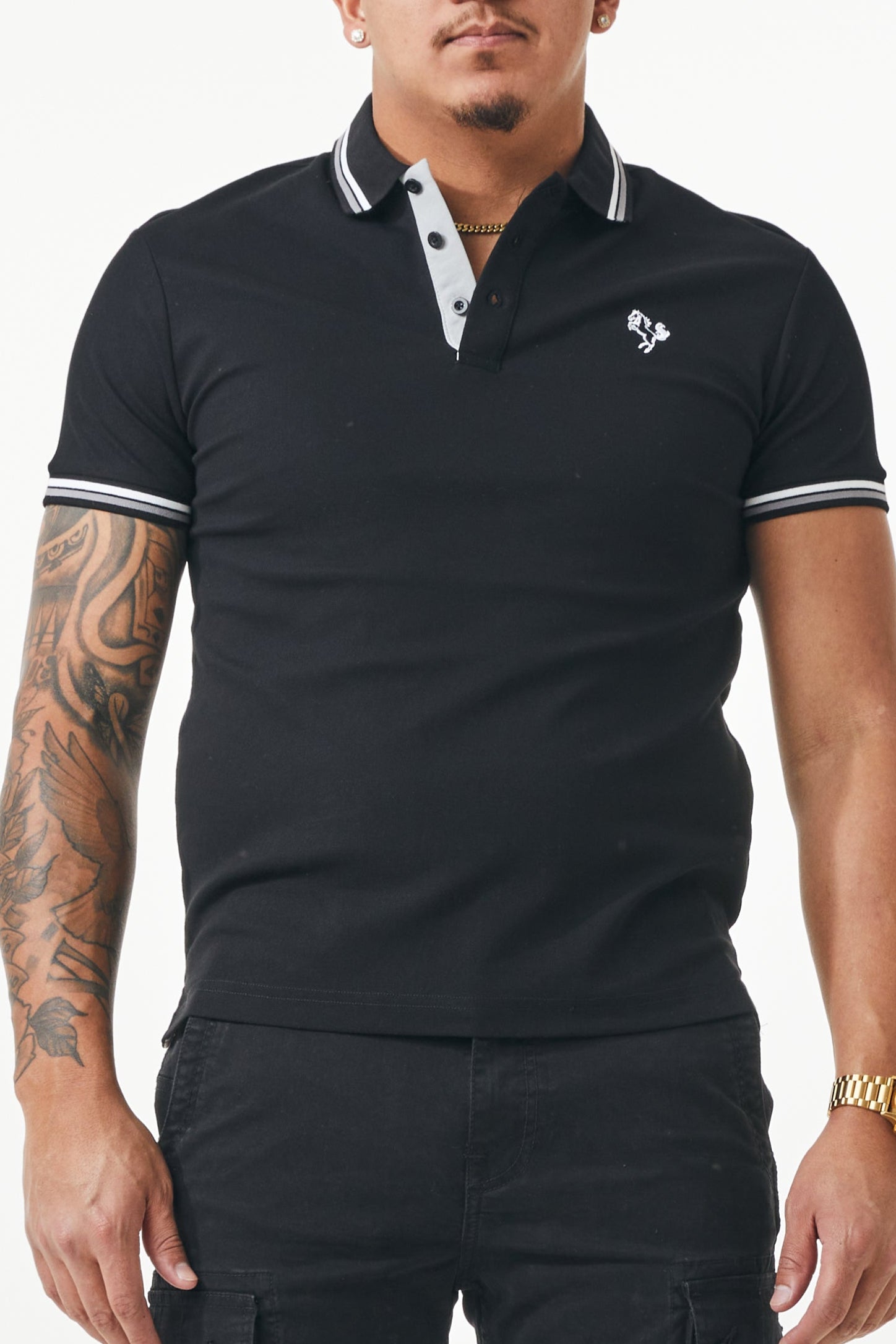 POLO SHIRTS - BLACK