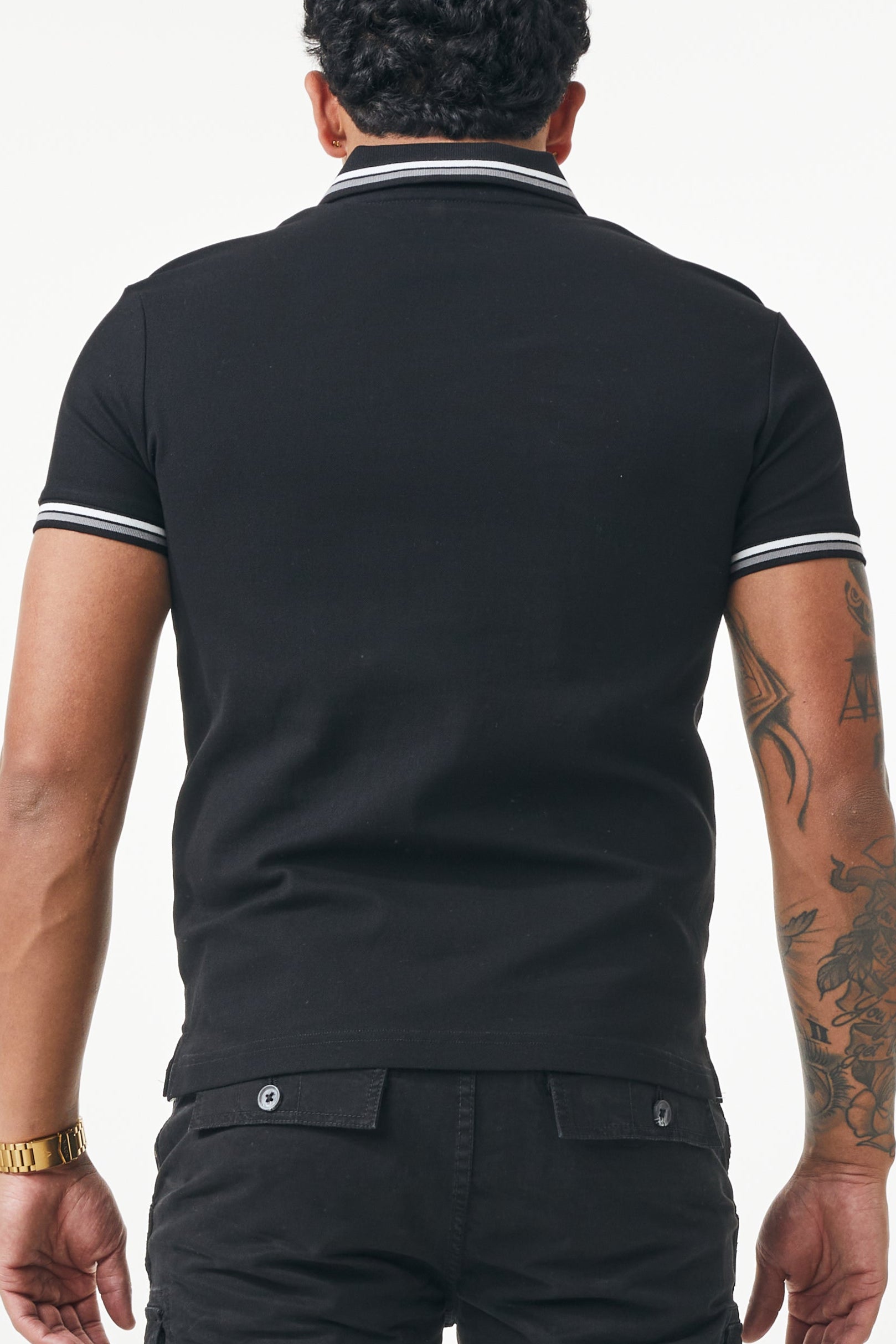POLO SHIRTS - BLACK