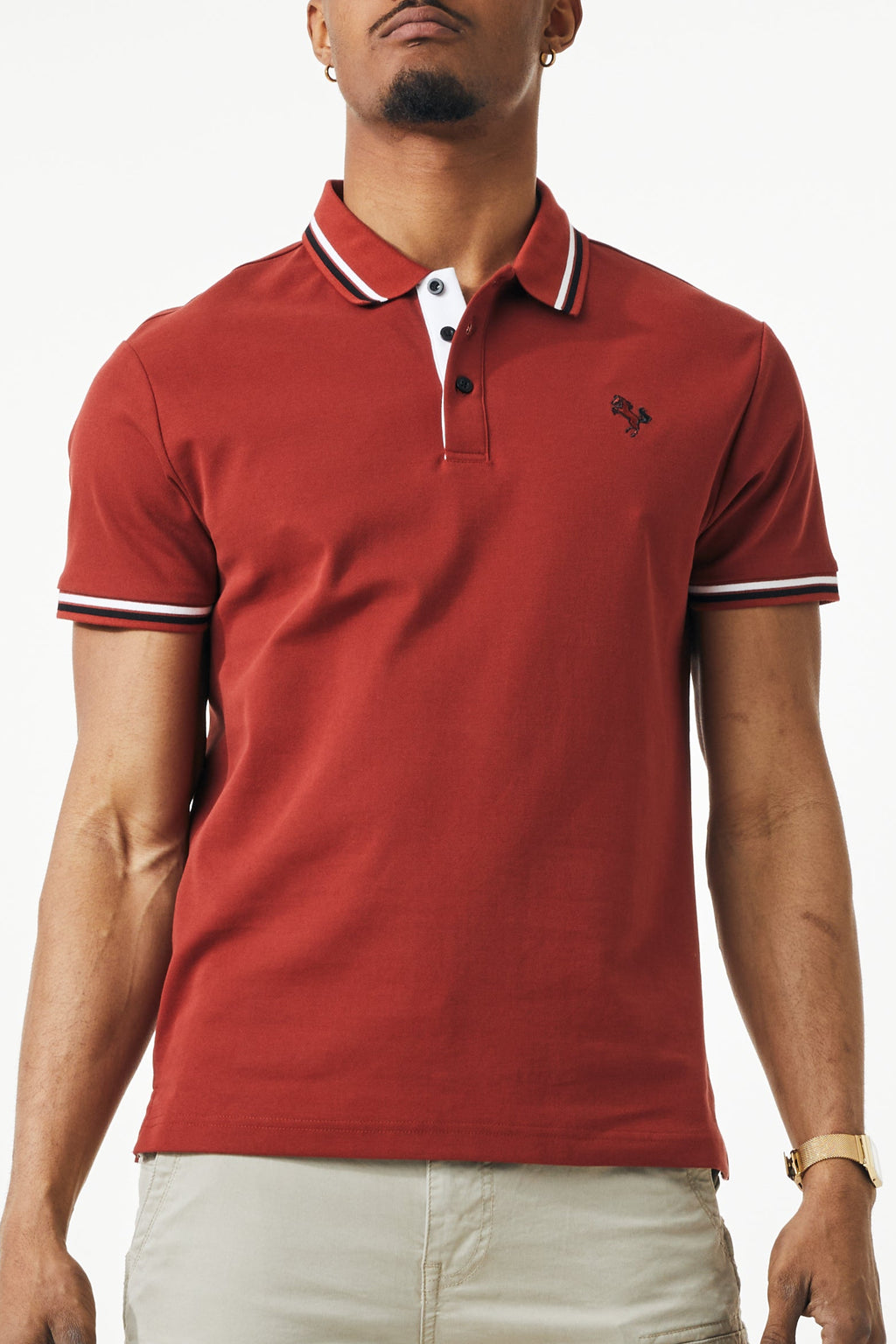 POLO SHIRTS - BURGUNDY