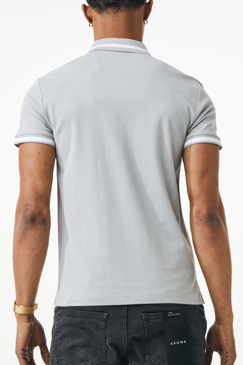 POLO SHIRTS - LIGHT GREY