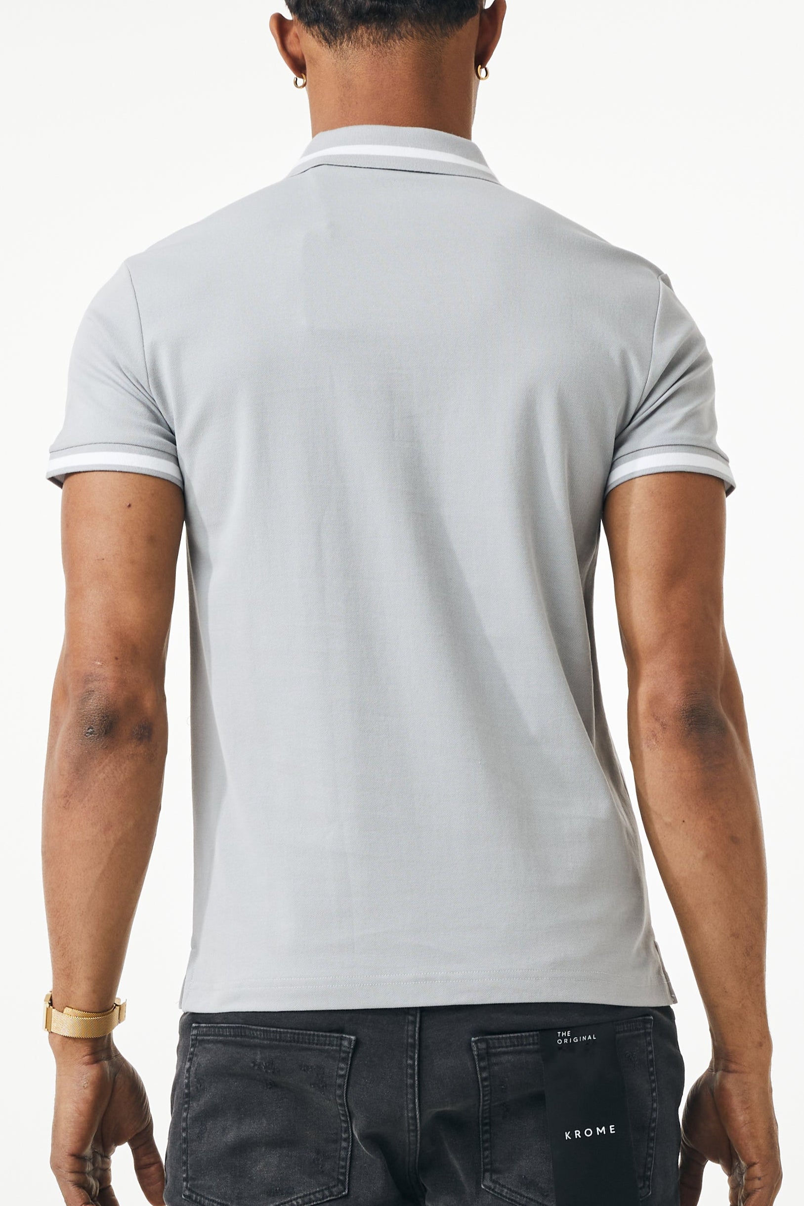POLO SHIRTS - LIGHT GREY