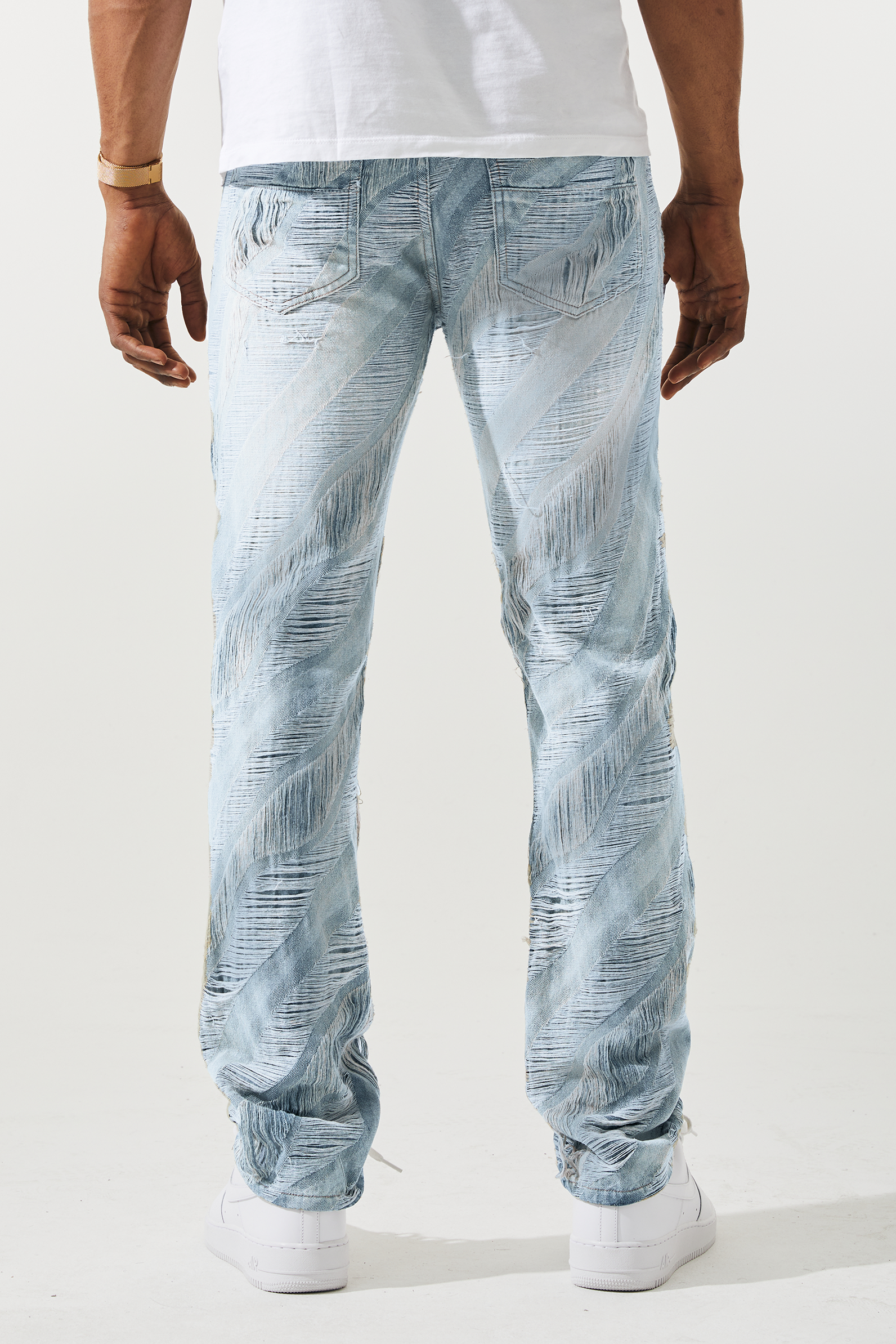 STRAIGHT - JACQUARD BLUE