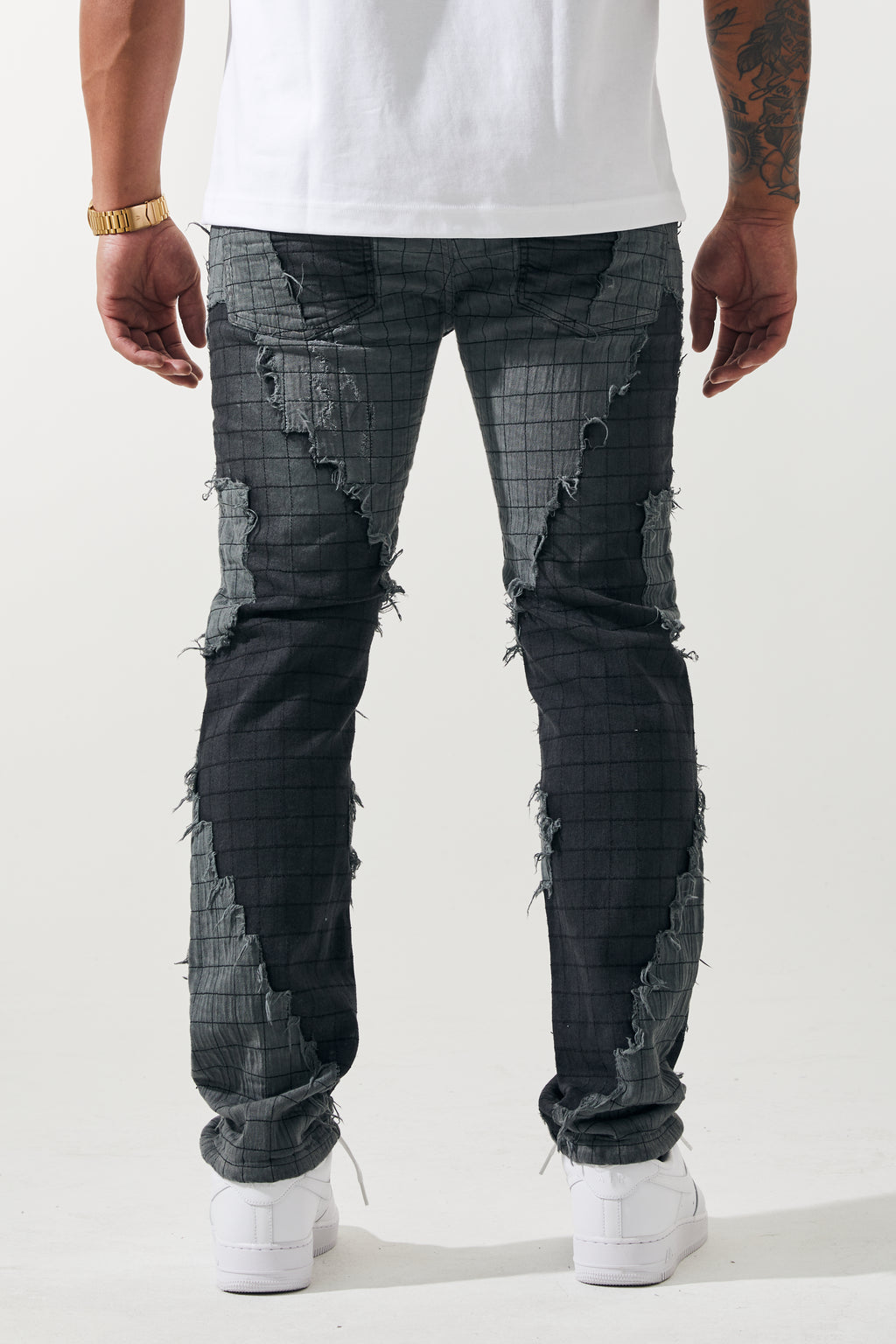 STRAIGHT - GRID BLACK