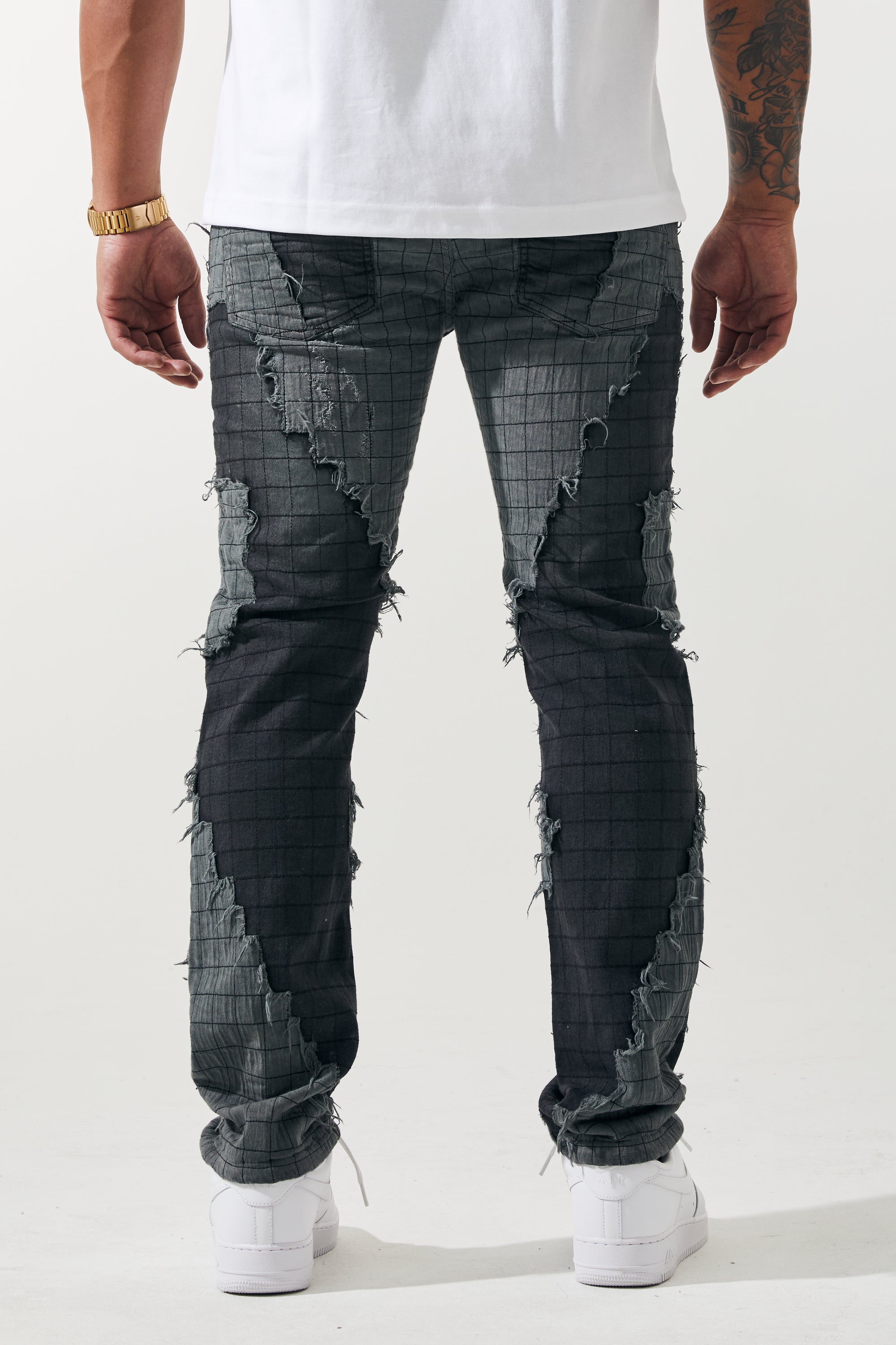 STRAIGHT - GRID BLACK