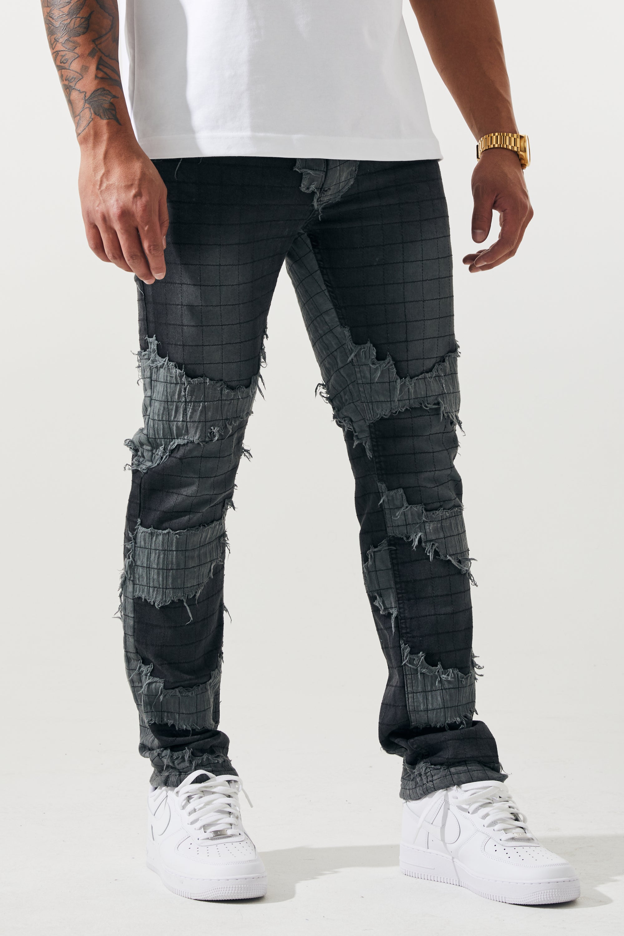 STRAIGHT - GRID BLACK
