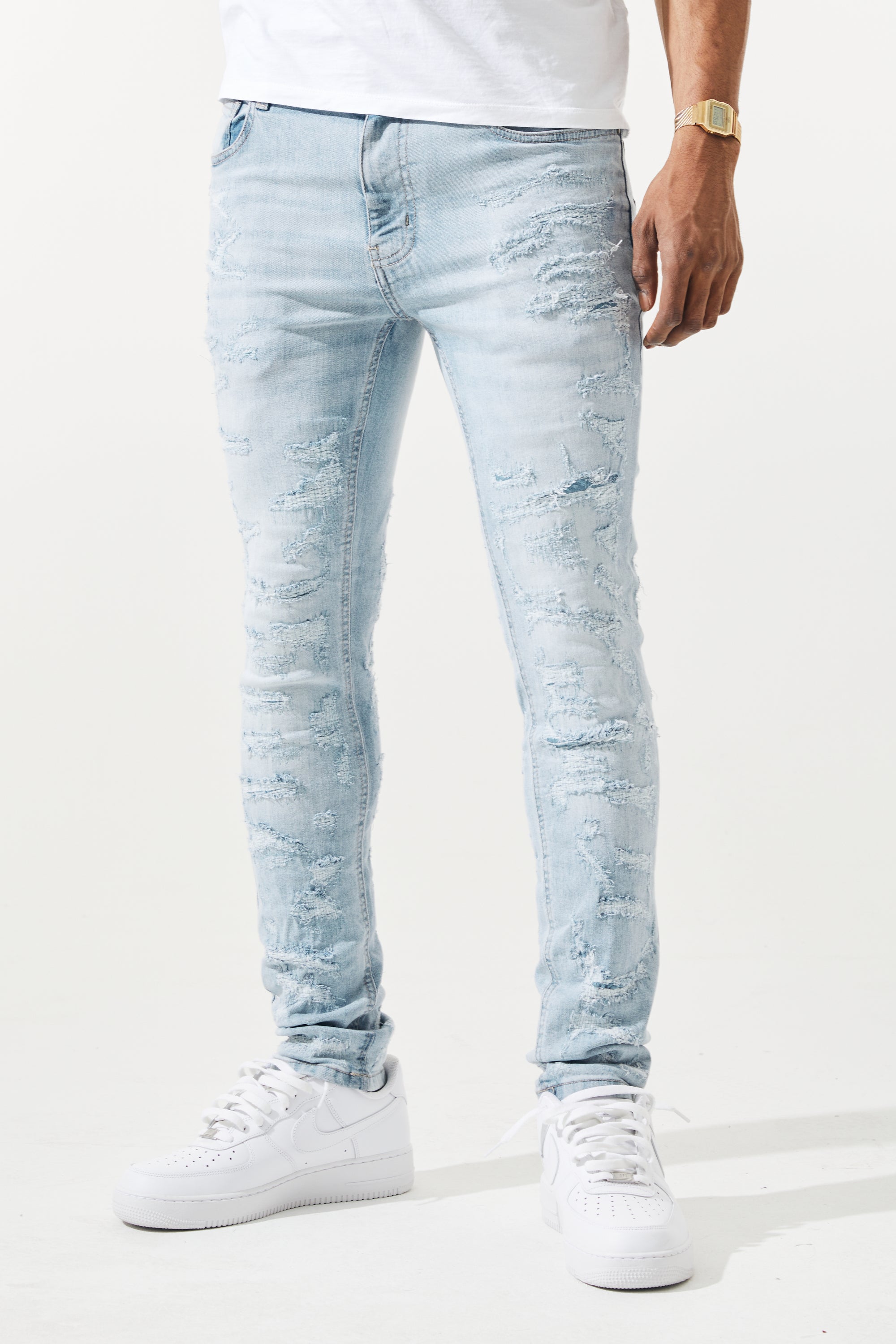 SKINNY - LUZOR LT.BLUE