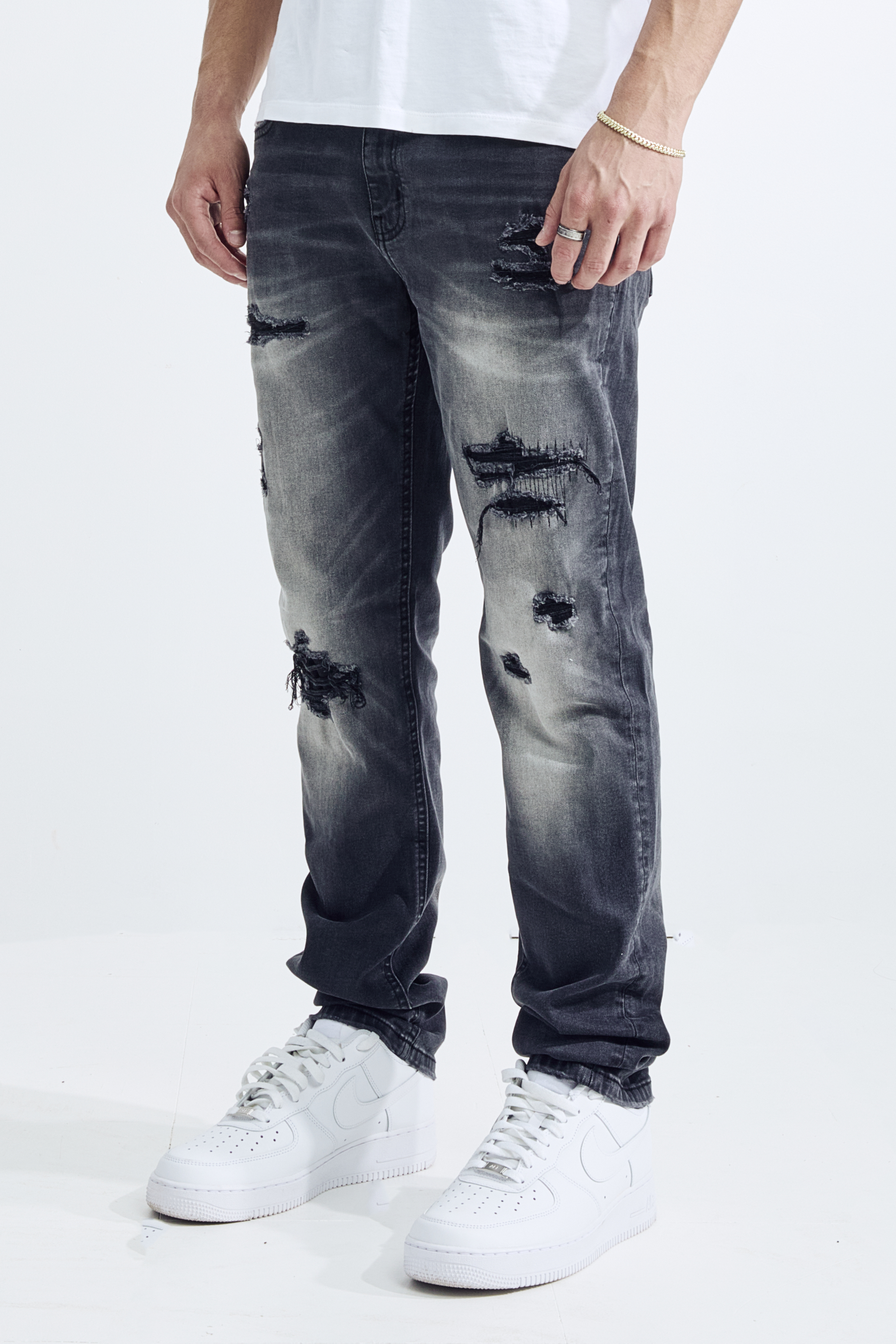 ATHLETIC FIT - CHARCOAL BLACK