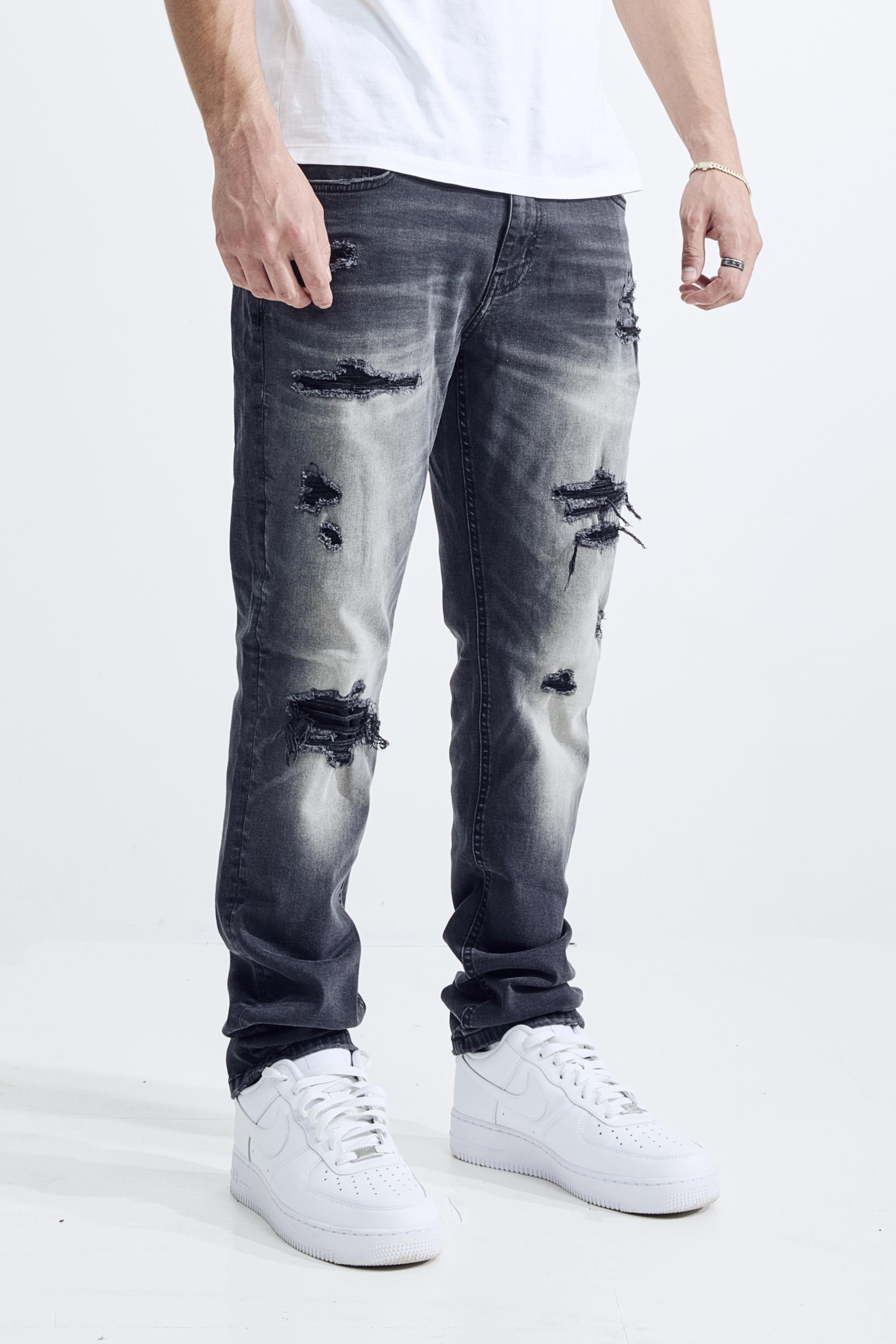 ATHLETIC FIT - CHARCOAL BLACK