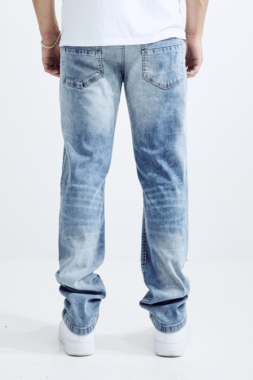 ATHELTIC FIT - STONE BLUE