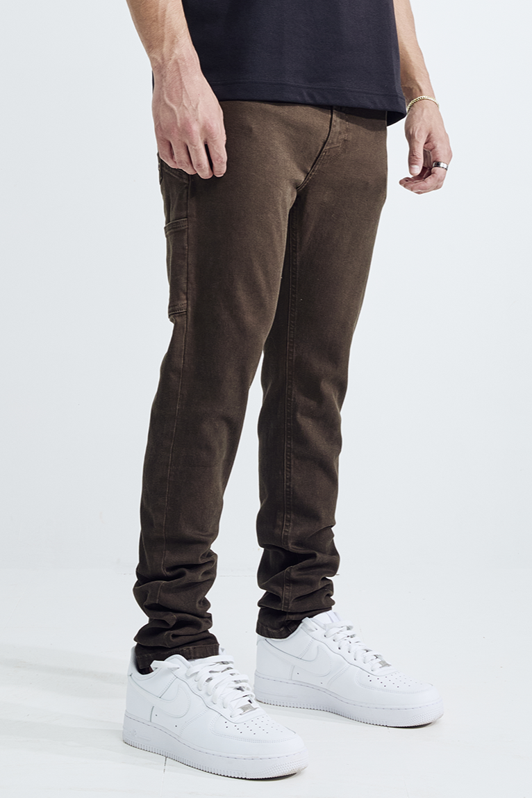 OIL WASH CARPENTER - BROWN