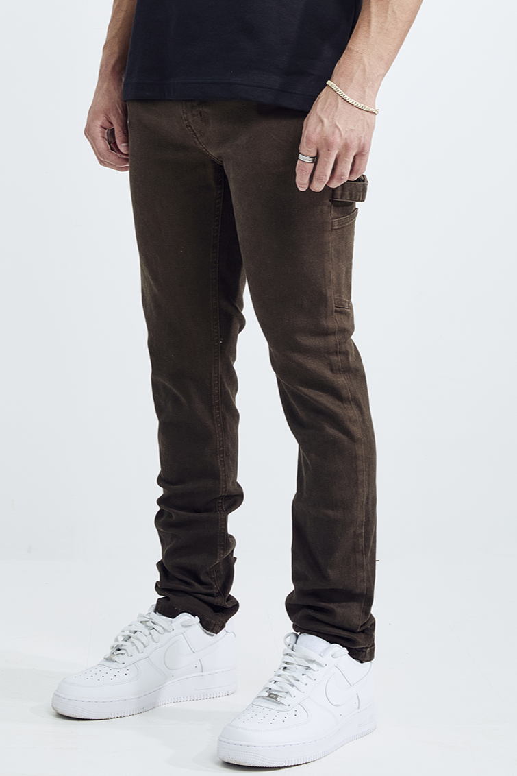 OIL WASH CARPENTER - BROWN