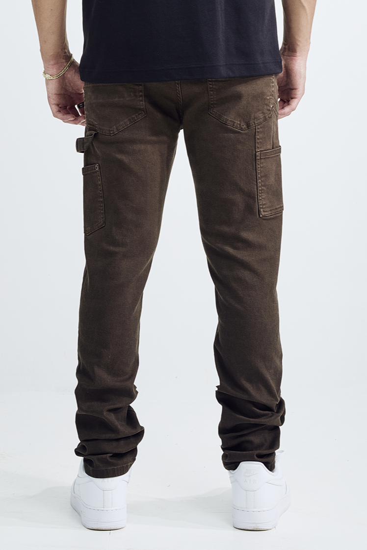 OIL WASH CARPENTER - BROWN