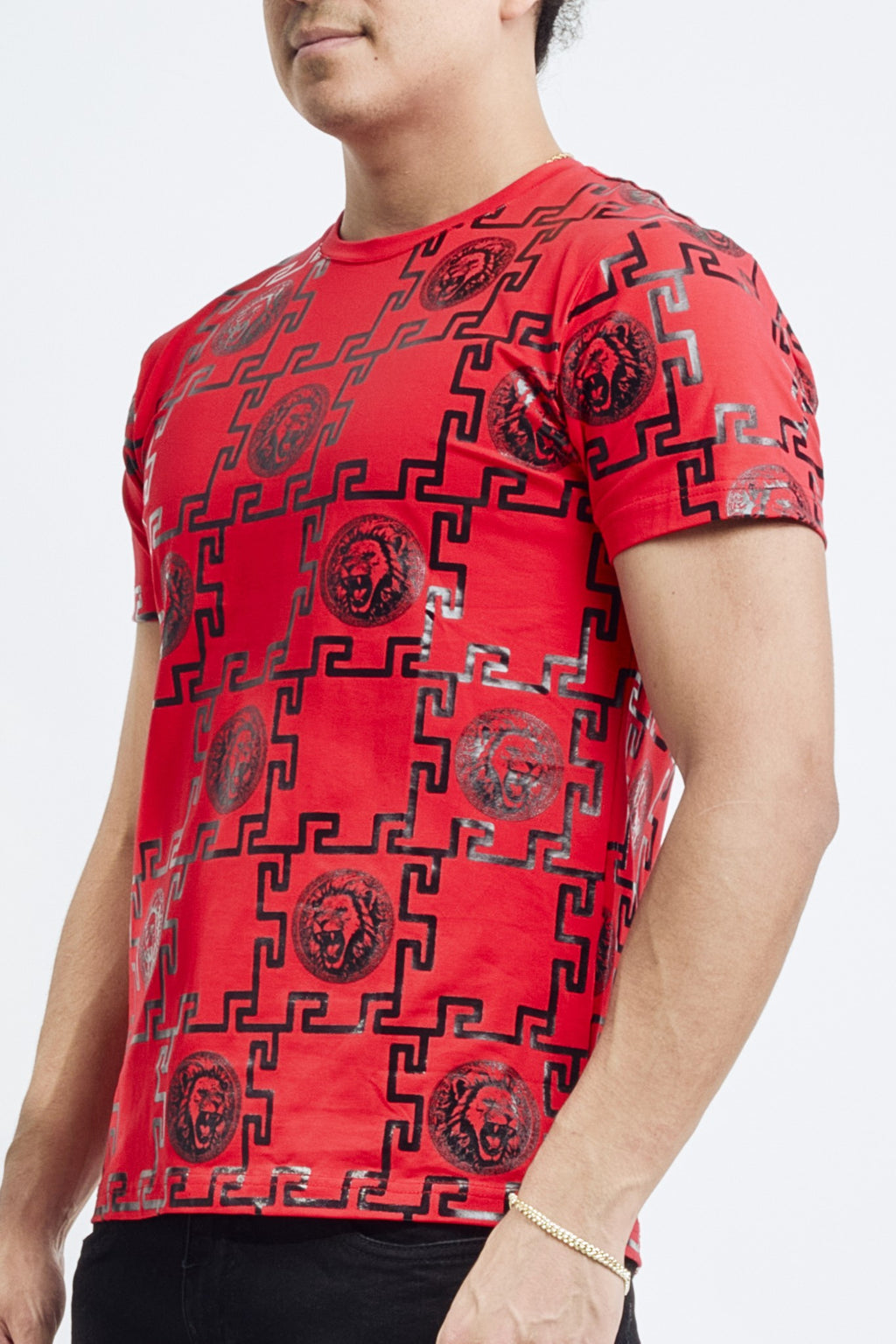 MOSAIC TEE - RED