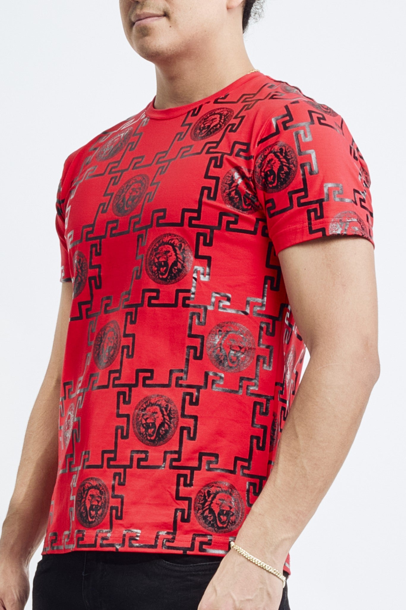 MOSAIC TEE - RED