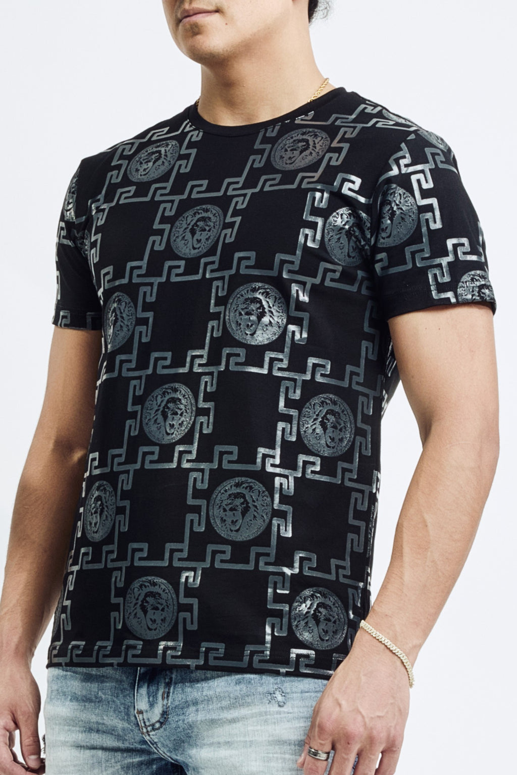 MOSAIC TEE - BLACK