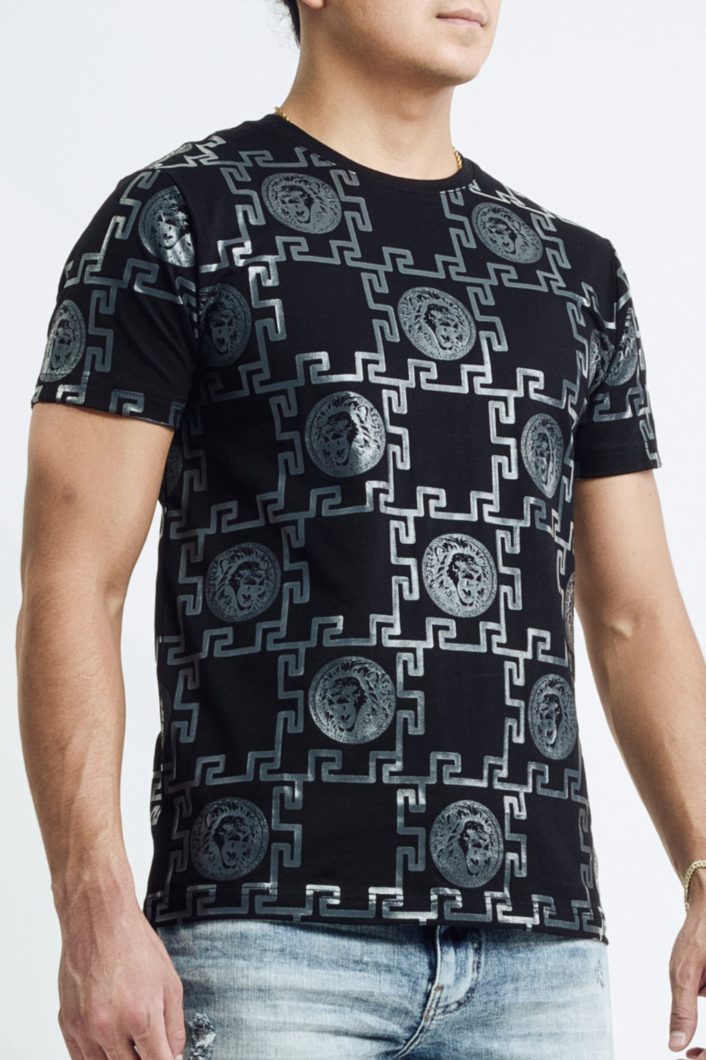 MOSAIC TEE - BLACK