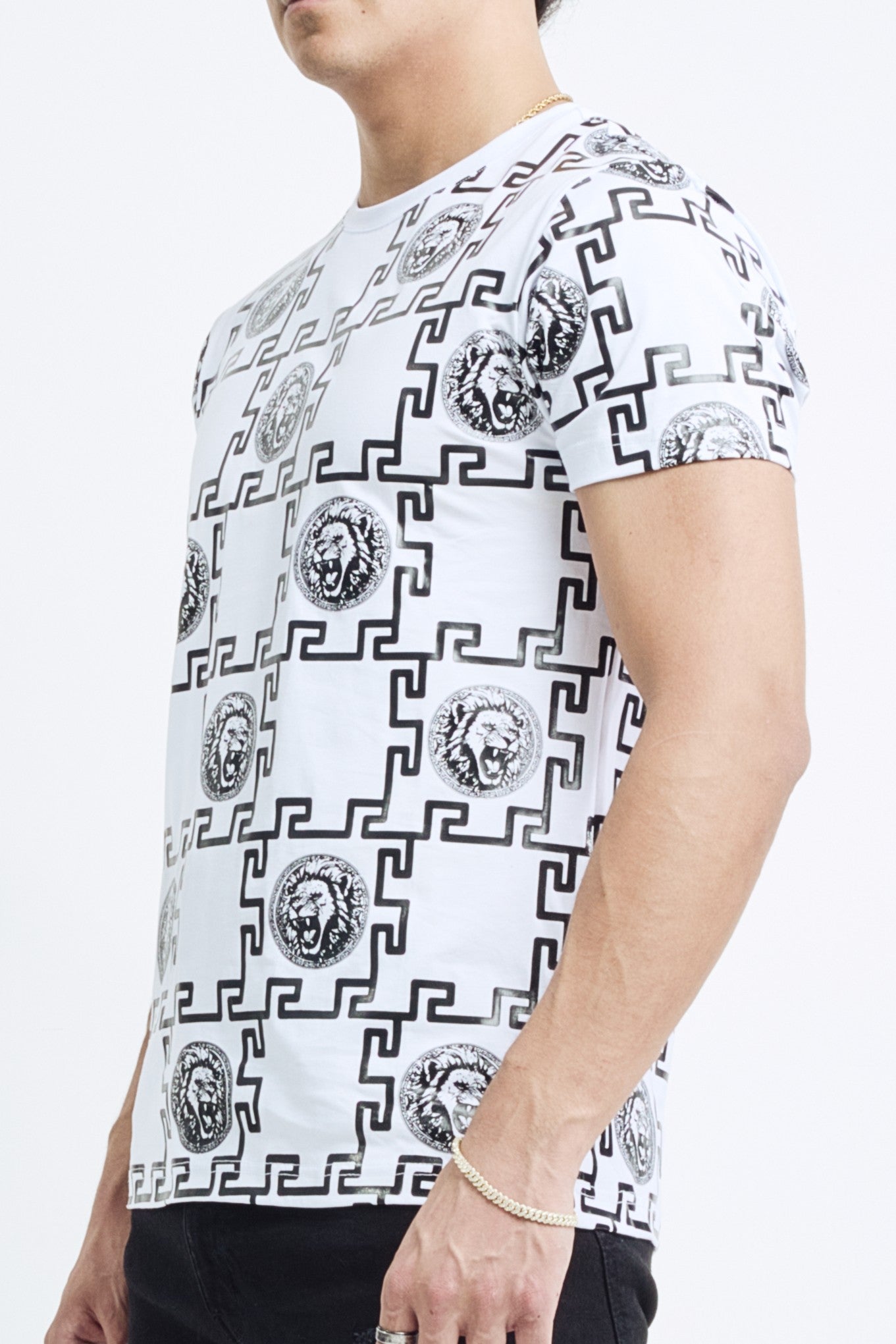 MOSAIC TEE - WHITE