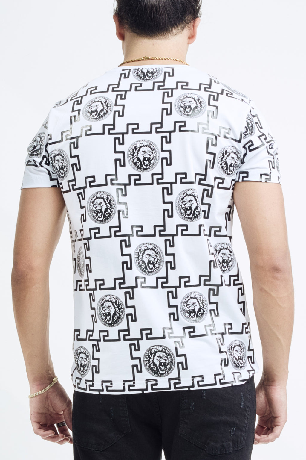 MOSAIC TEE - WHITE