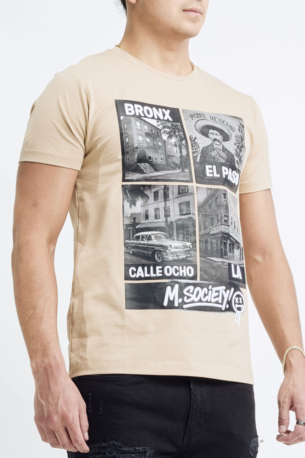 LATIN NEIGHBORHOODS - DARK KHAKI