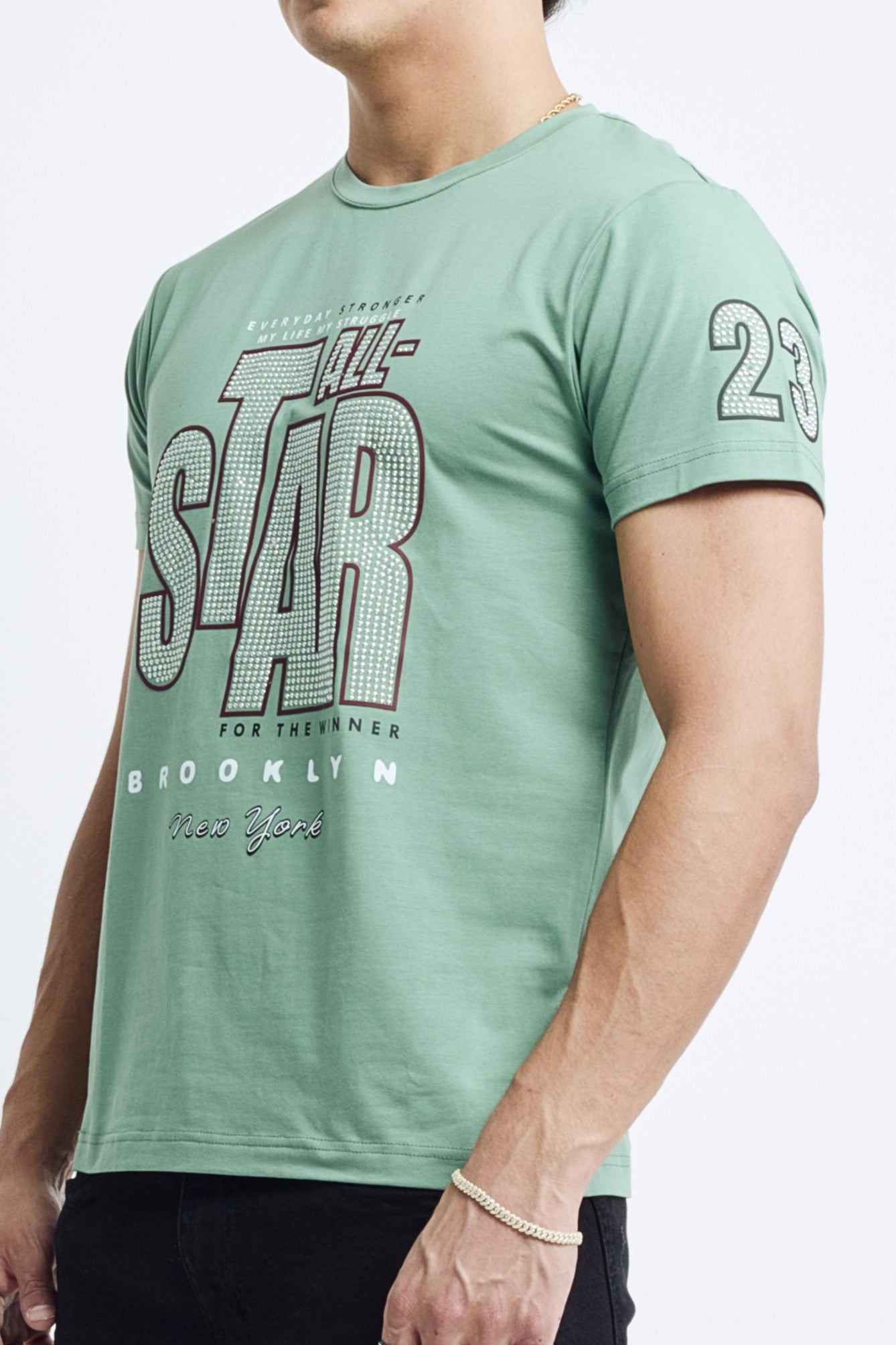 ALL STAR TEE - SAGE