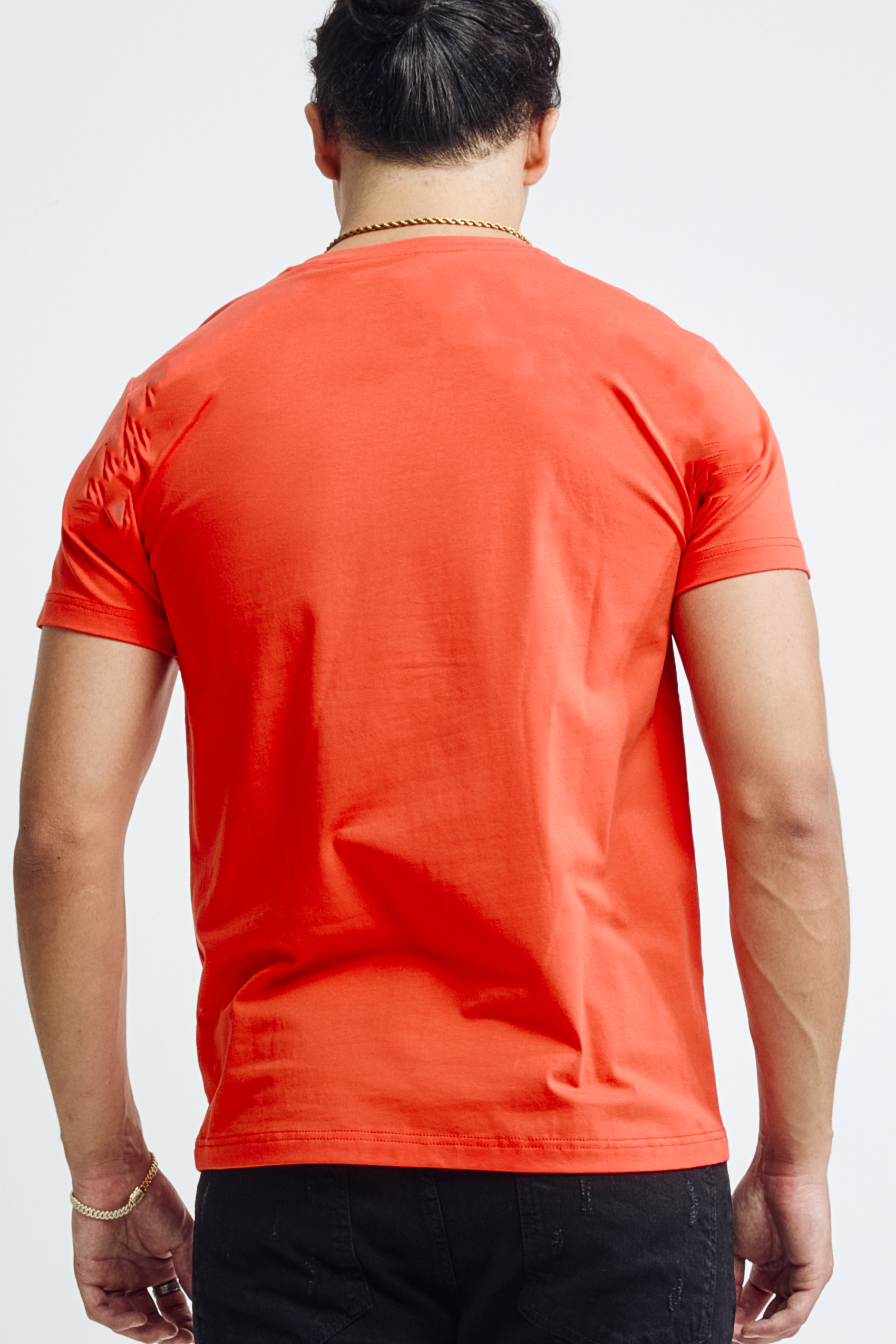 BY ANY MEANS TEE - ORANGE