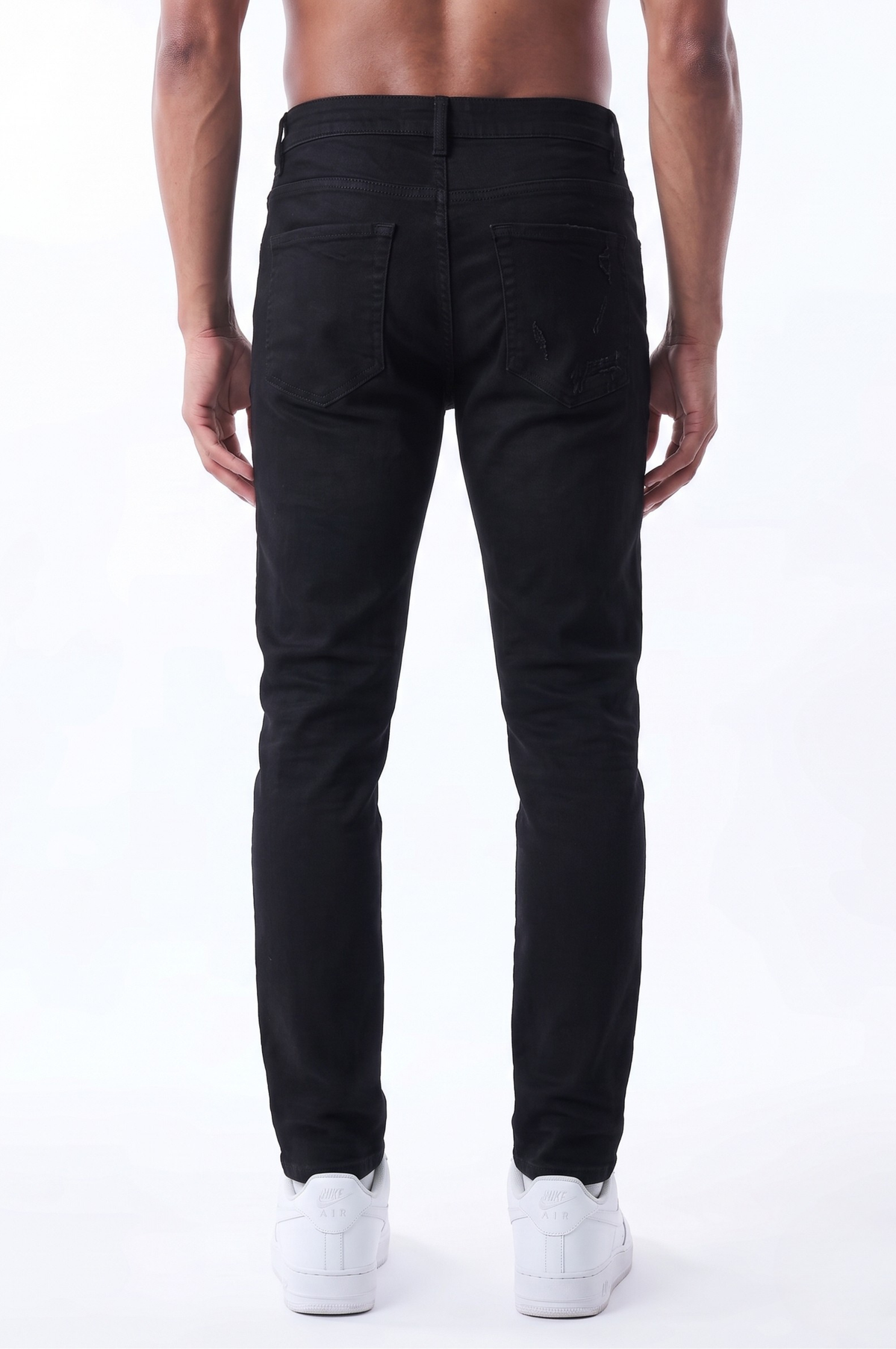 NEW SLIM STRAIGHT - JET BLACK