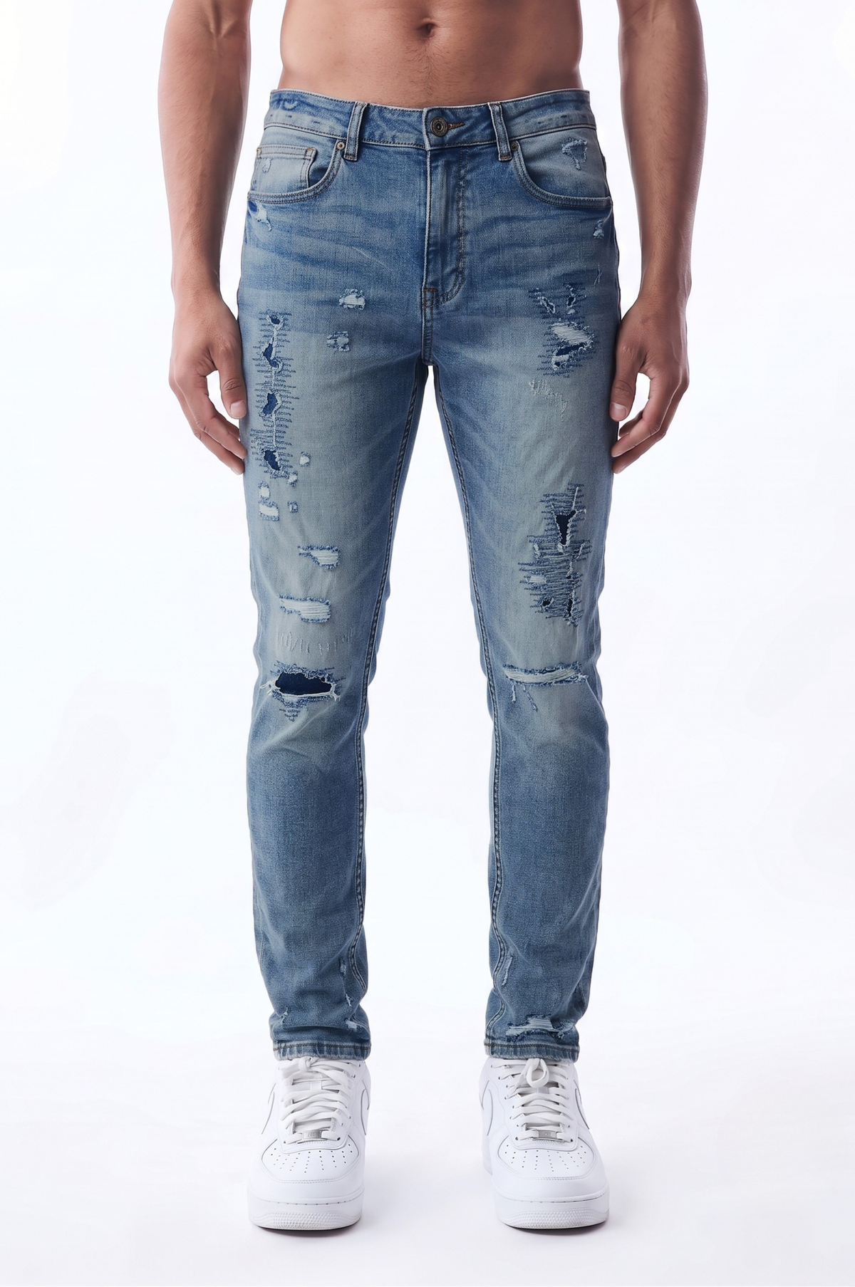 NEW SLIM STRAIGHT - LIGHT BLUE