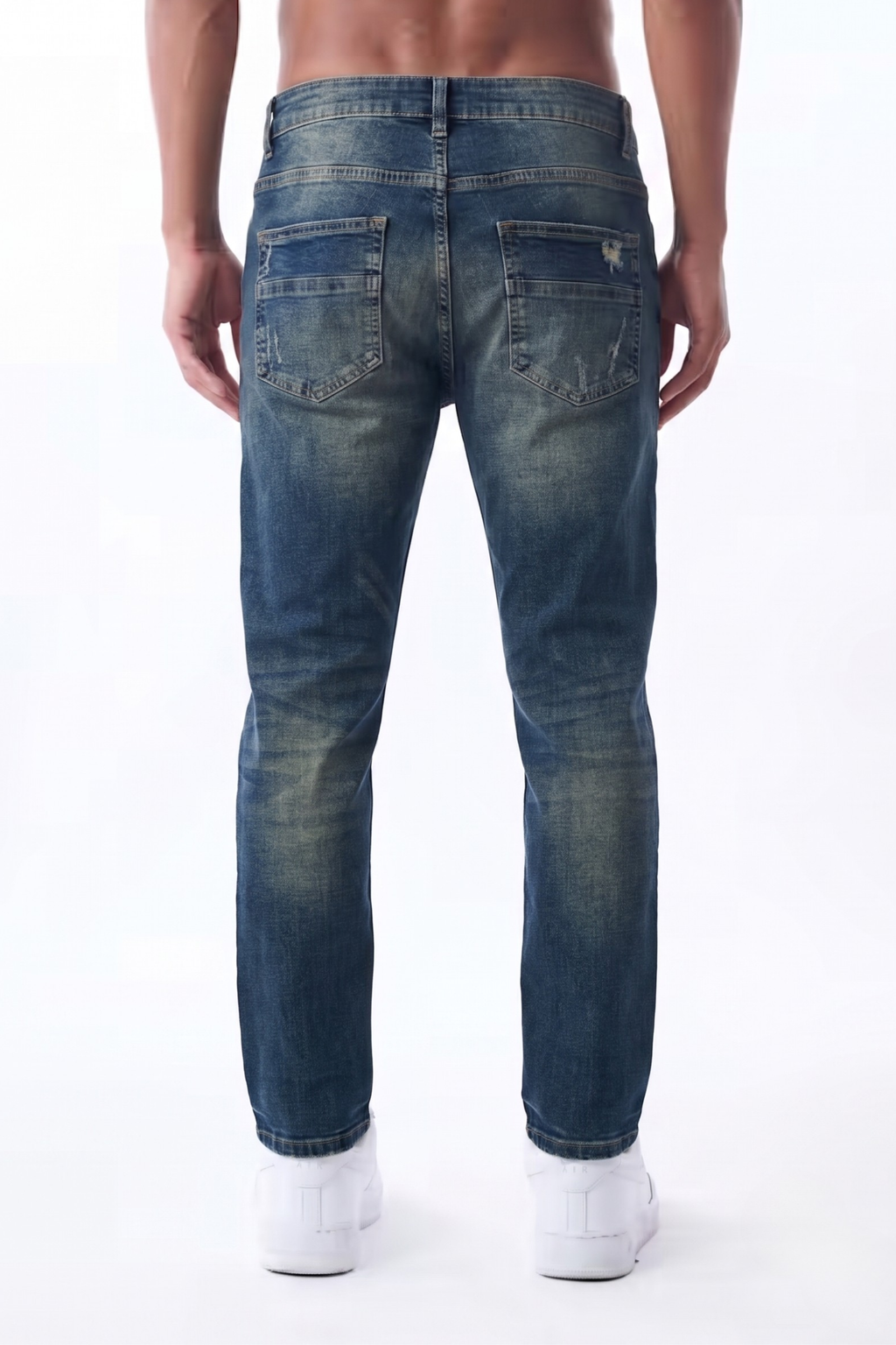 SLIM STRAIGHT JEAN - DARK VINTAGE