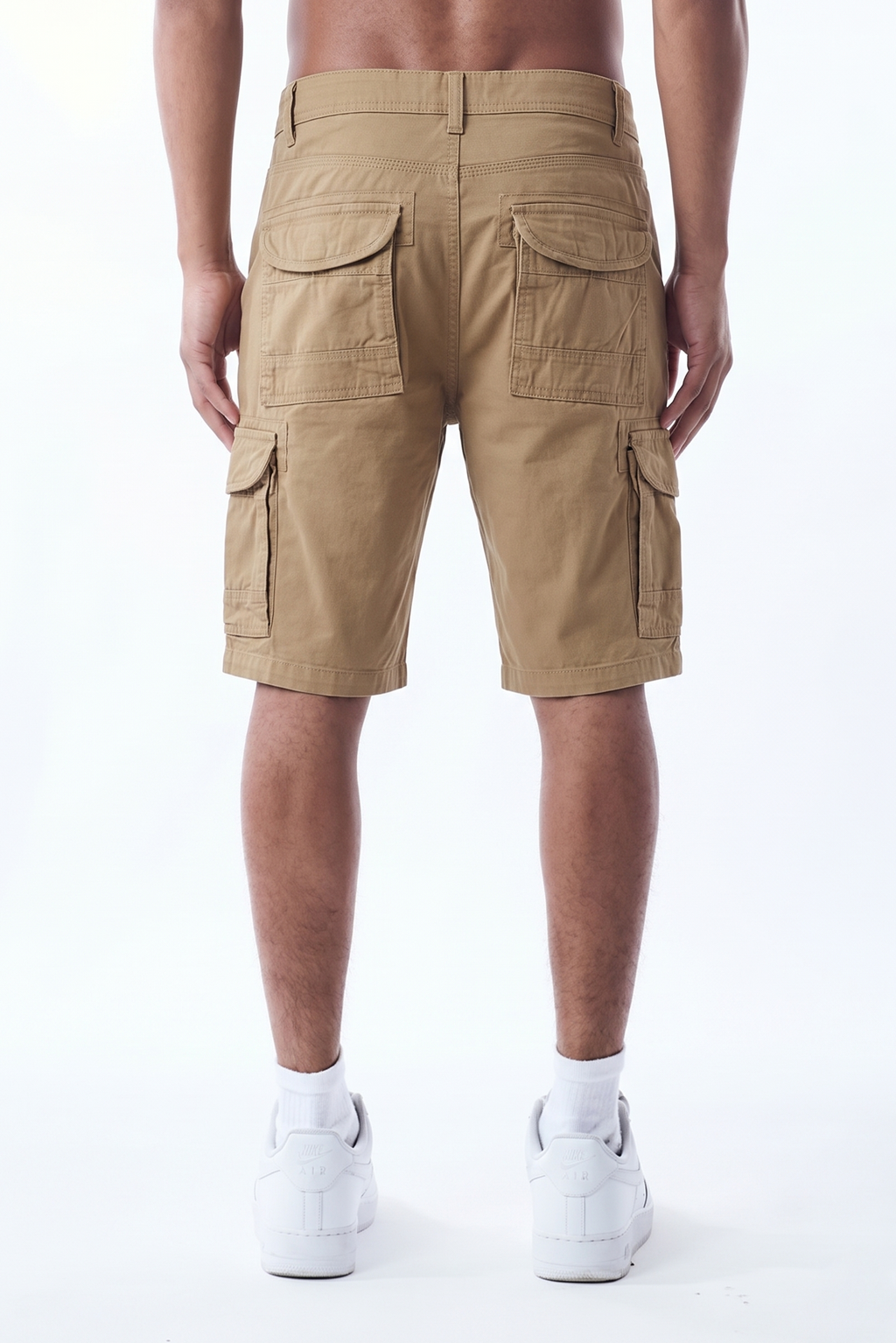 CARGO SHORTS - KHAKI