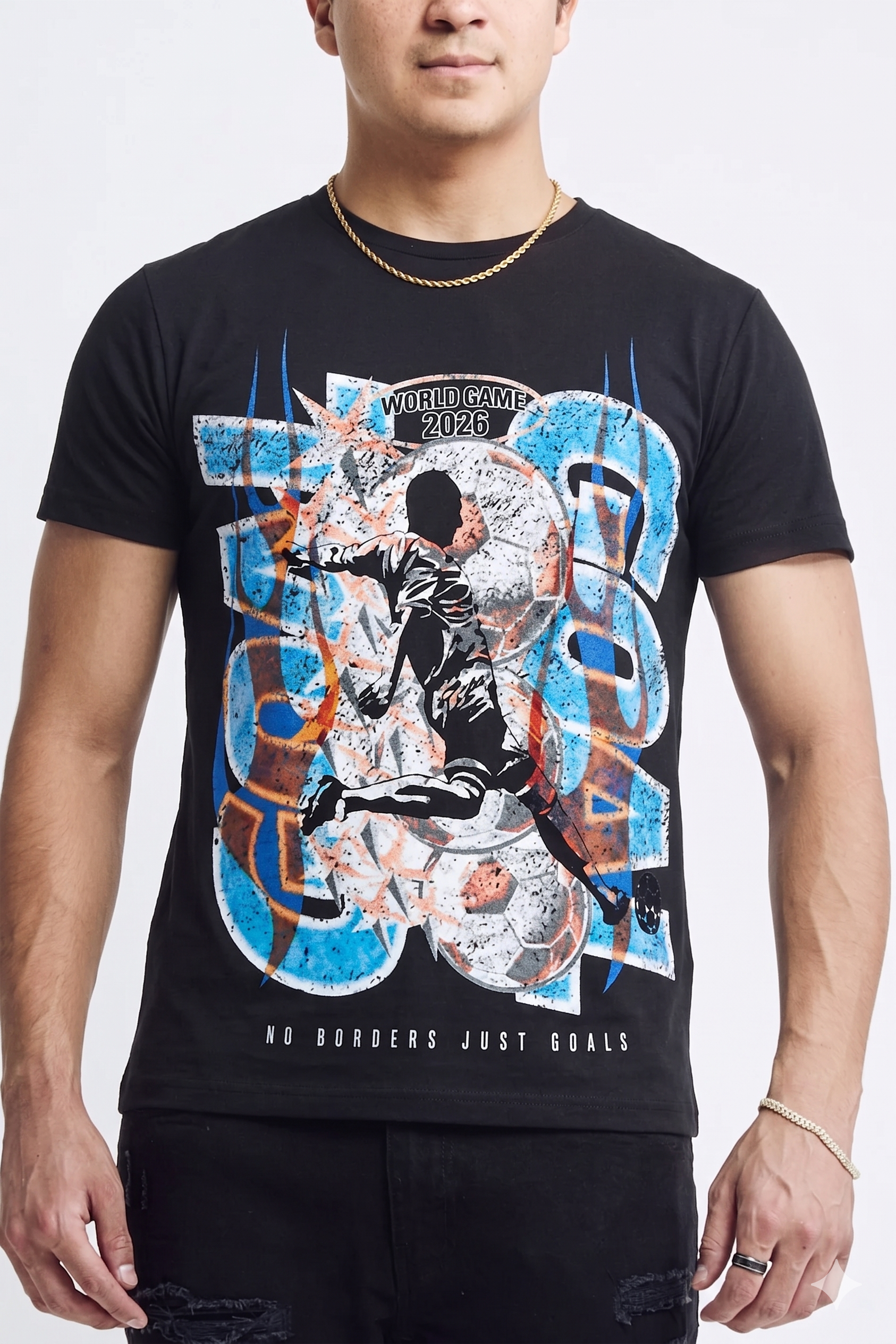 GOAL TEE - BLACK