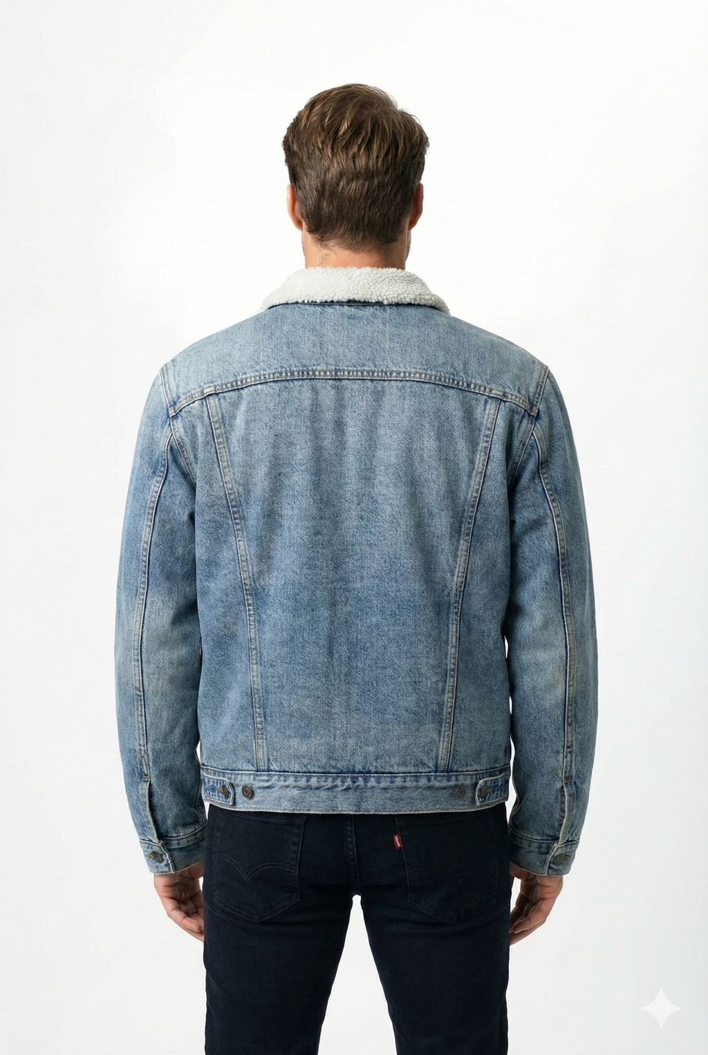 SHERPA WINTER JACKET - MEDIUM BLUE