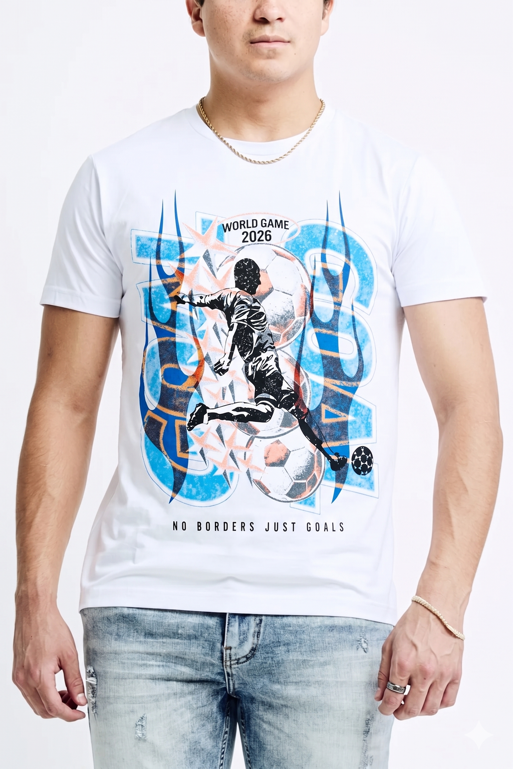 GOAL TEE - WHITE