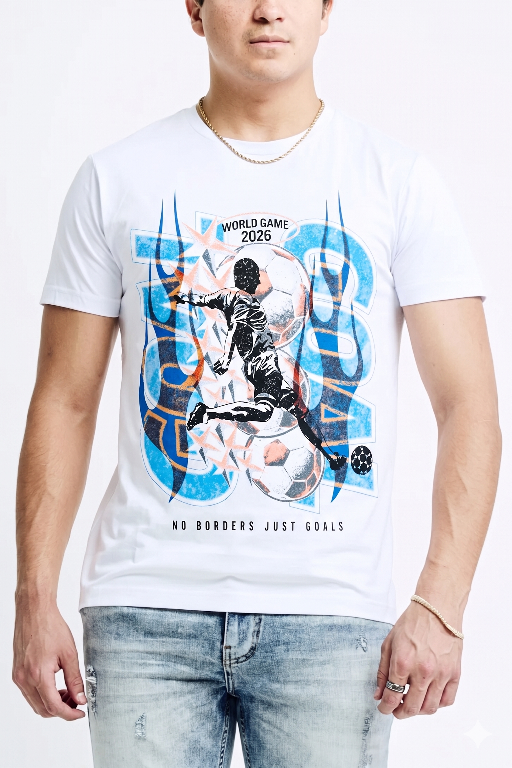 GOAL TEE - WHITE