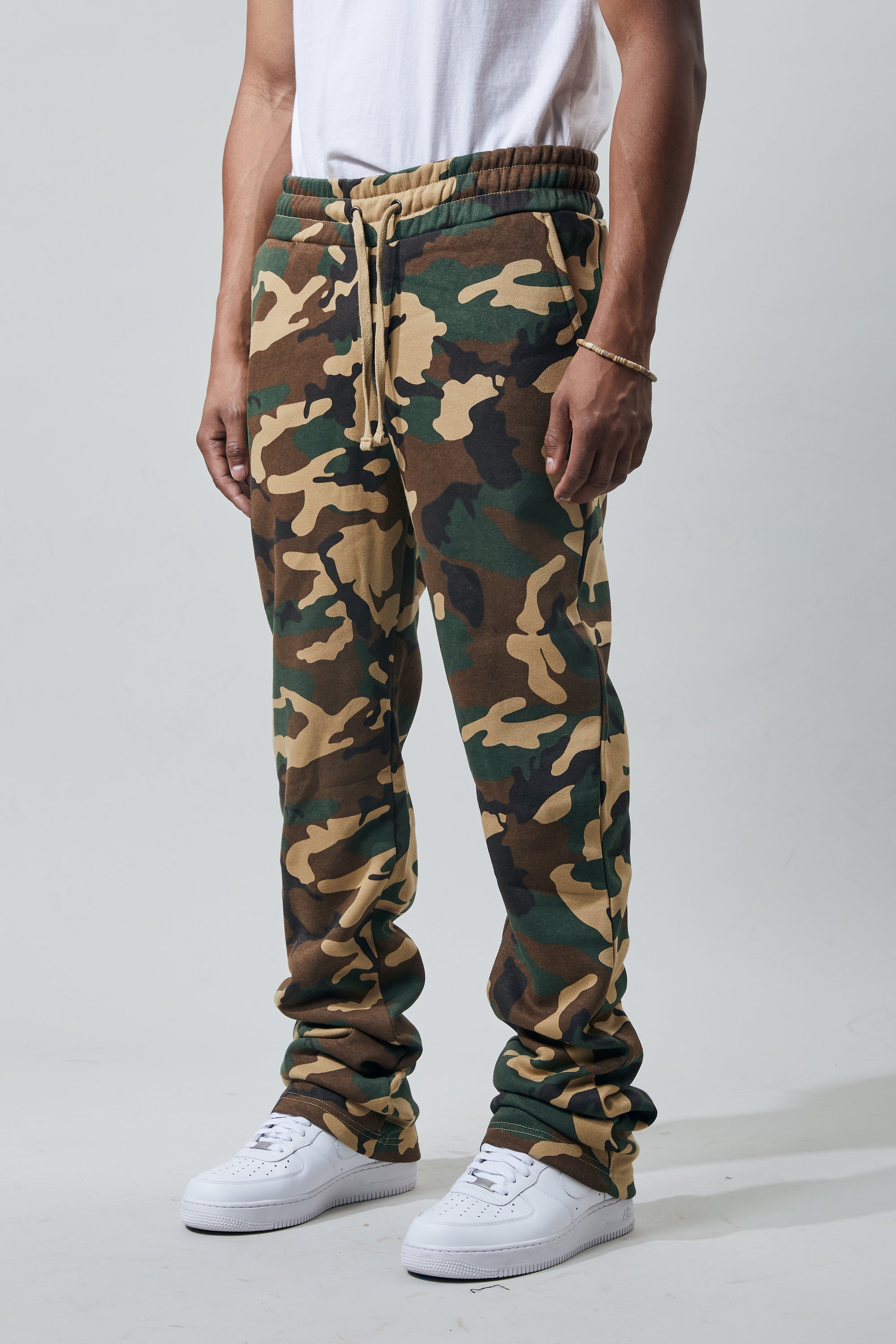 FLEECE - WOODLAND CAMO