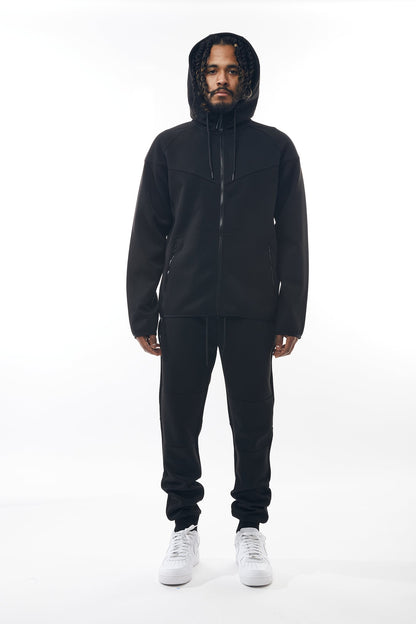 Tech Fleece Set in Black - M.SOCIETY