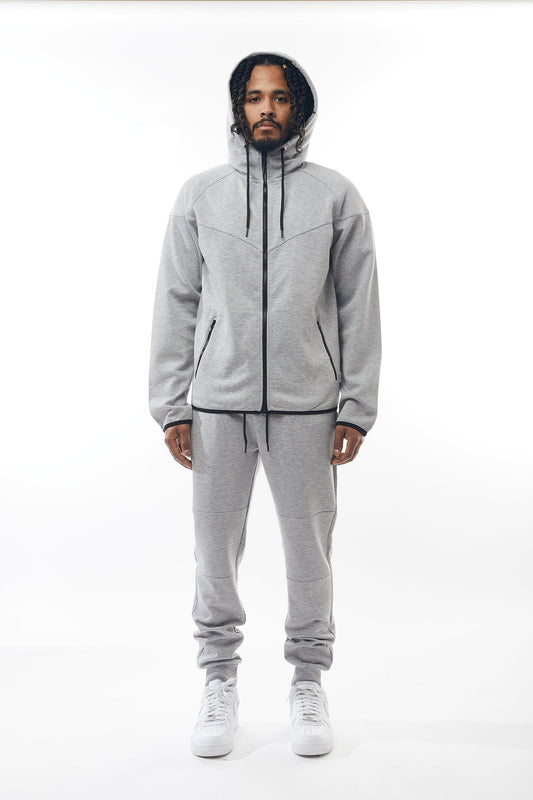 Tech Fleece Set in Heather Gray - M.SOCIETY